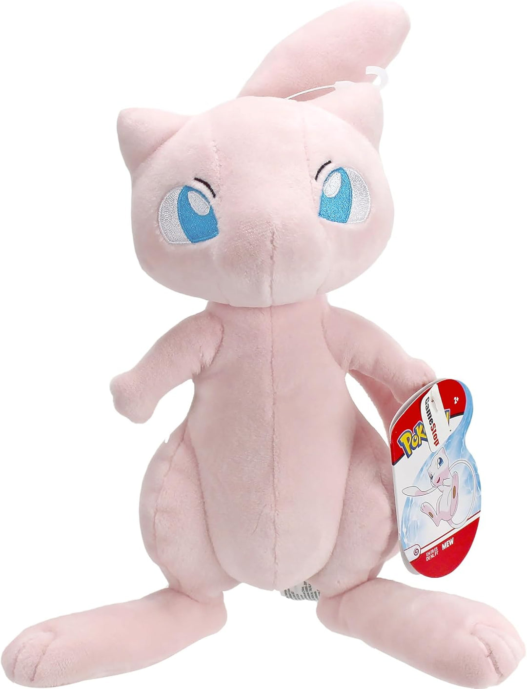 Pokémon Mew Plush Toy - 8-Inch Super Soft Mythical Pokémon for Ages 2+