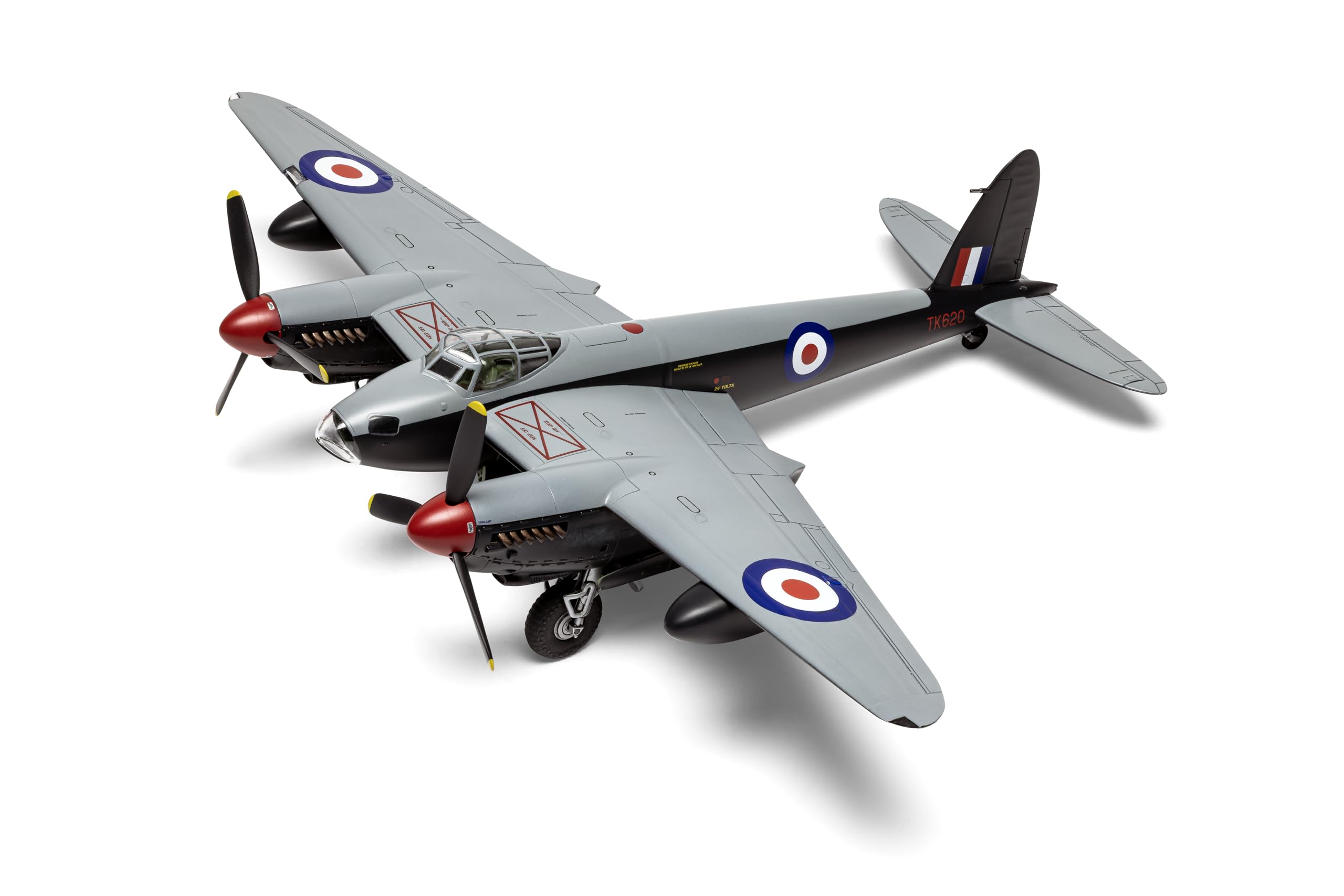 Airfix A04070 de Havilland Mosquito B.XVI/B.35/TT.35 Aircraft Model Kit 1:72 Scale 182 Parts 5