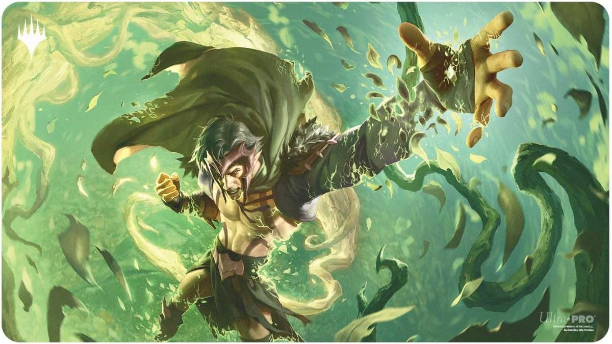 Ultra Pro Modern Horizons 3 Green Playmat for Magic: The Gathering