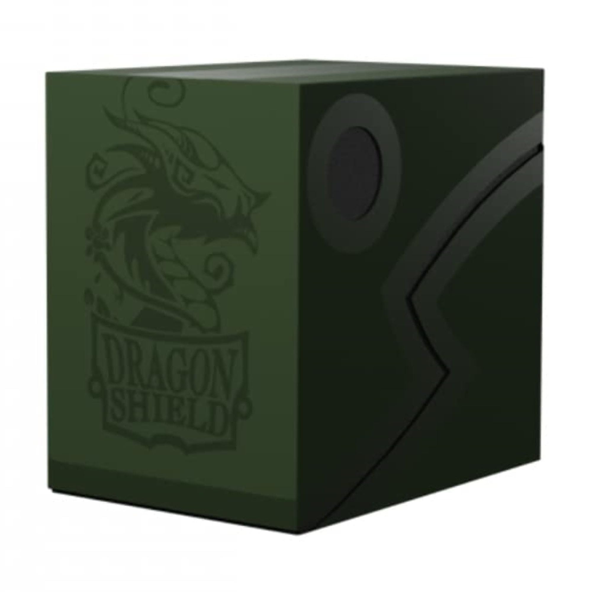 Dragon Shield Revised Forest Double Shell Deck Box (Green/Black) by Arcane Tinmen 3