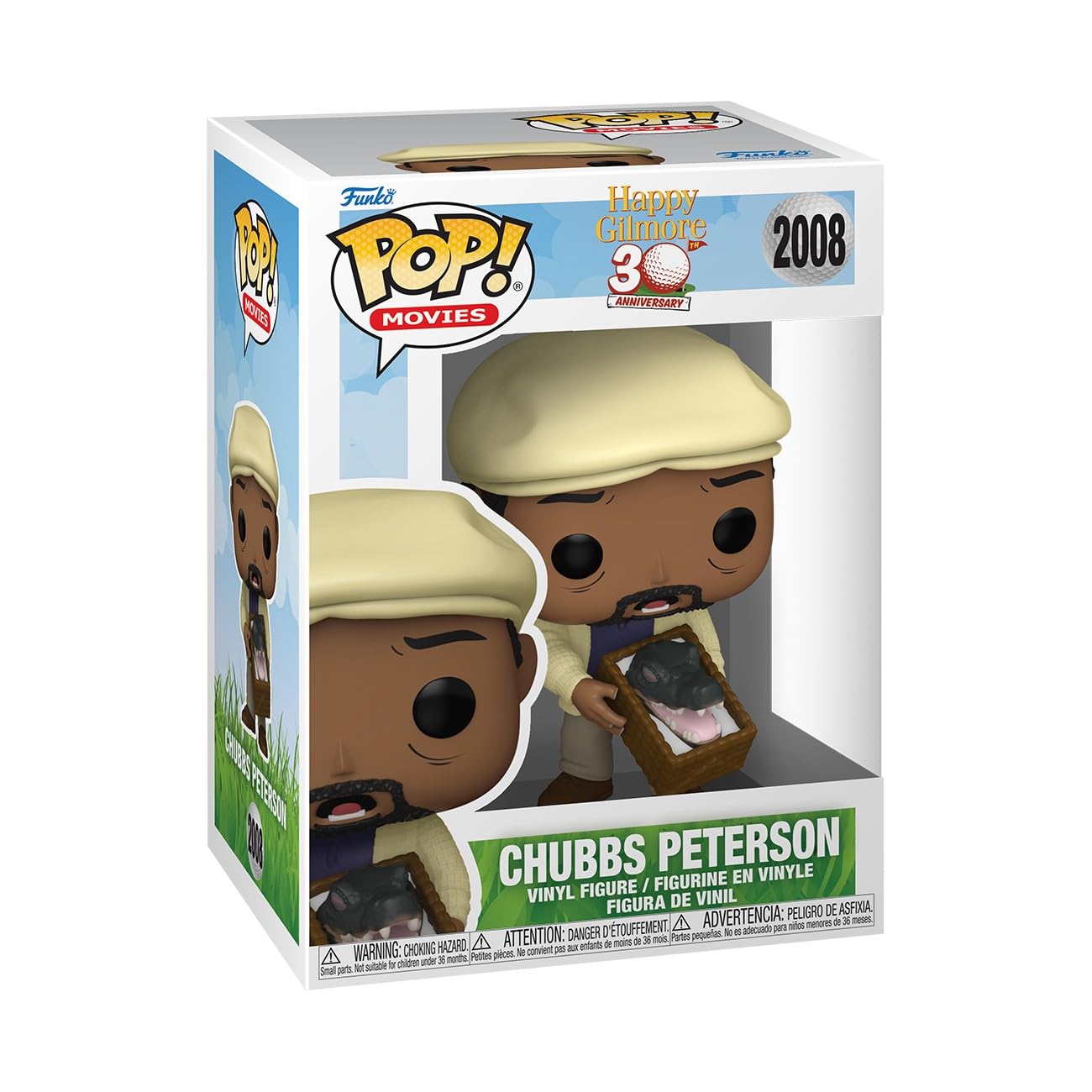 Funko POP! Movies: Happy Gilmore - Chubbs Peterson Collectible Vinyl Figure | 3.75 Inch 1