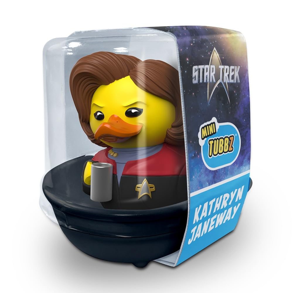 Mini Kathryn Janeway - Official Star Trek TUBBZ Vinyl Rubber Duck Collectible 10