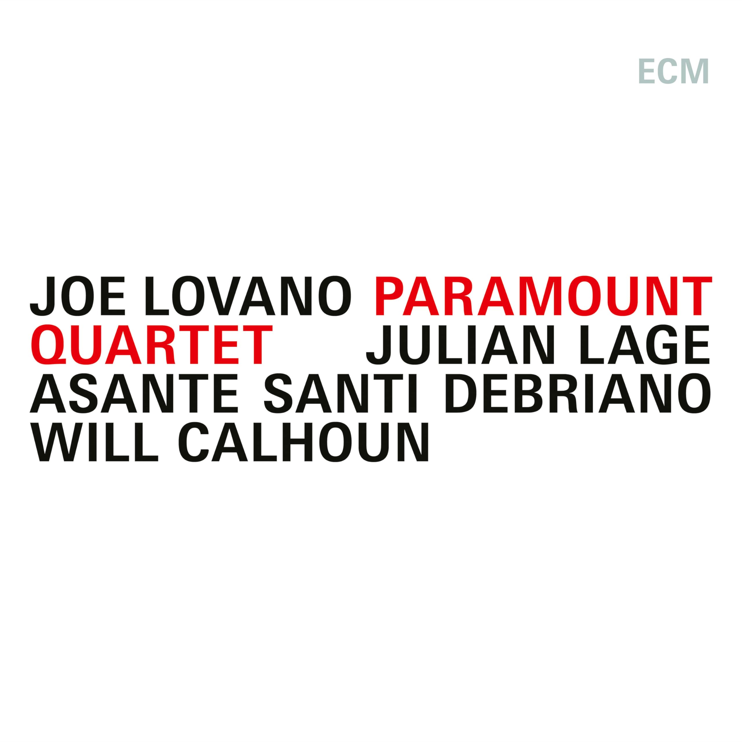 Joe Lovano / Paramount Quartet - Paramount Quartet [VINYL] 2