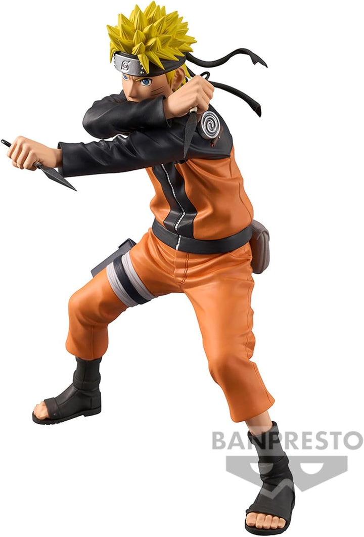 BANPRESTO Naruto Shippuden - Naruto Uzumaki Statue with Kunais (BP94431)