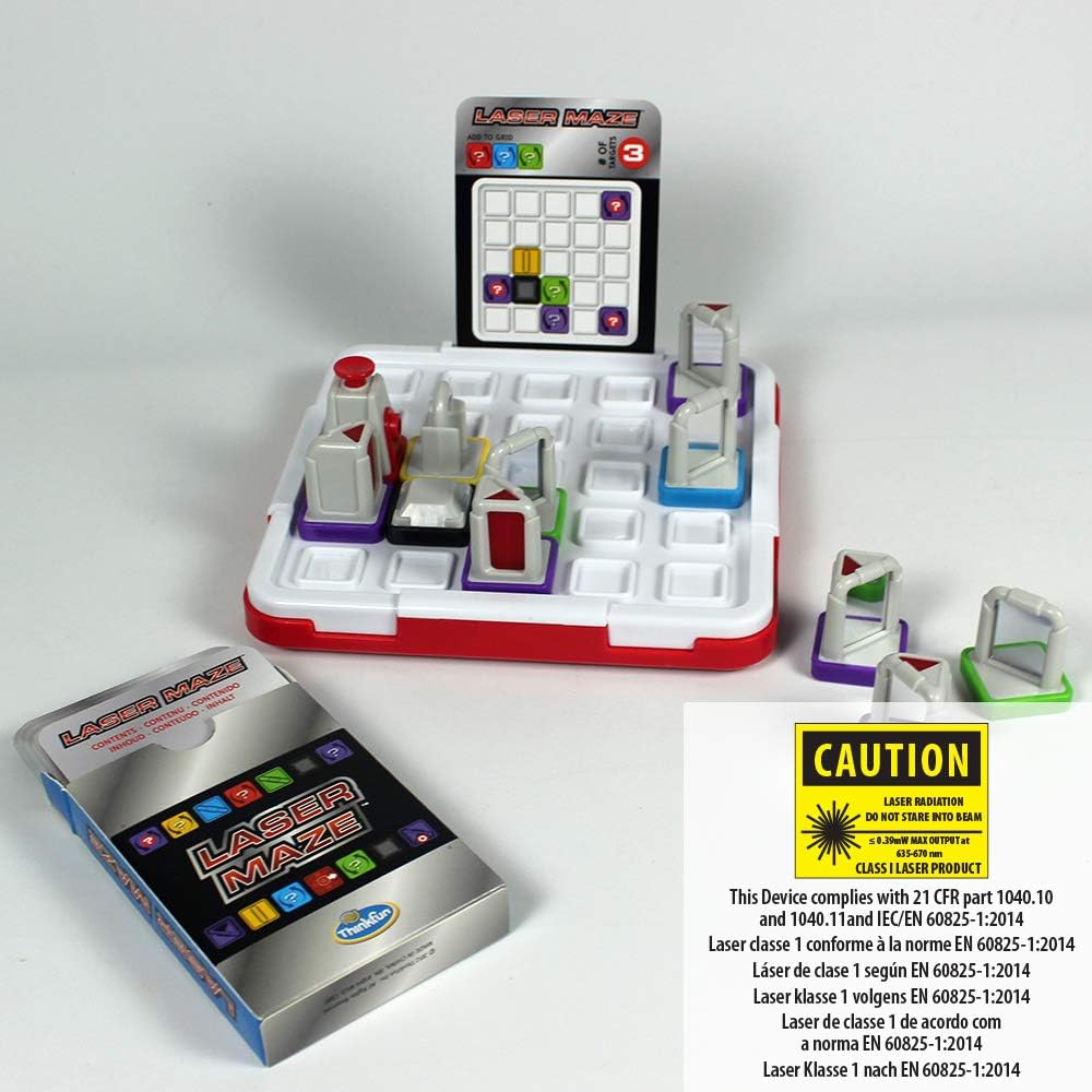 Thinkfun Laser Maze Logic Game - STEM Puzzle Challenge for Kids & Adults 5