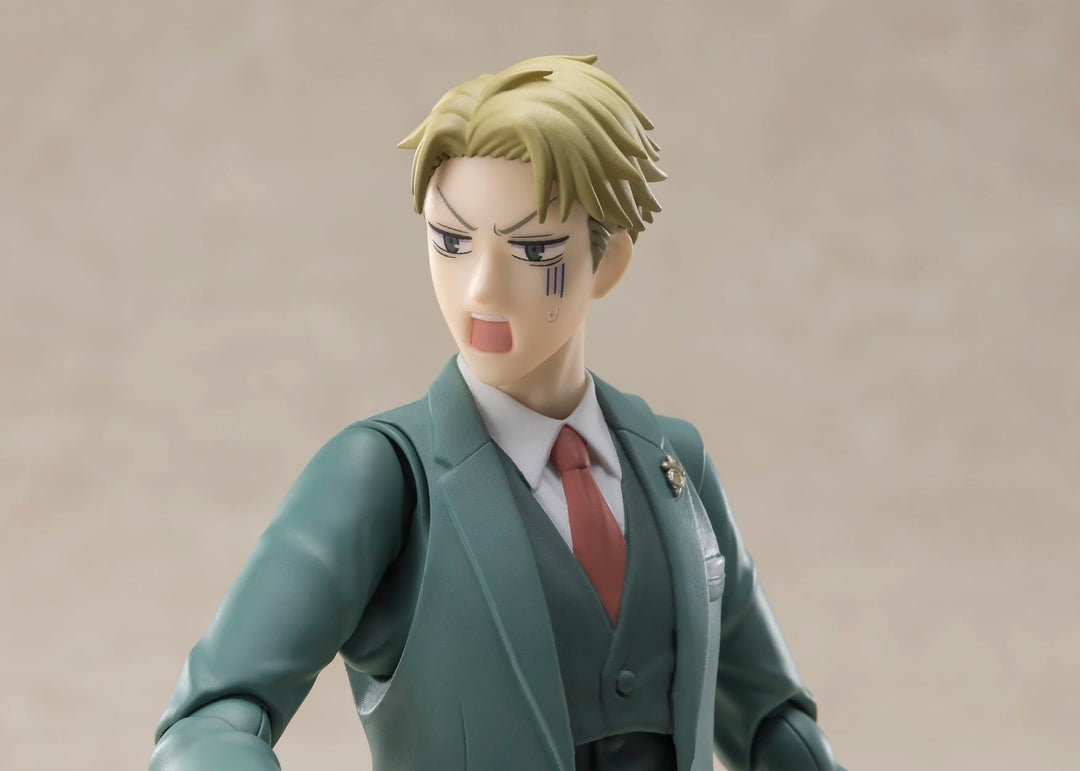 Bandai Tamashii Nations S.H.Figuarts Loid Forger Action Figure - Poseable 6.7" Collectible for Ages 15+
