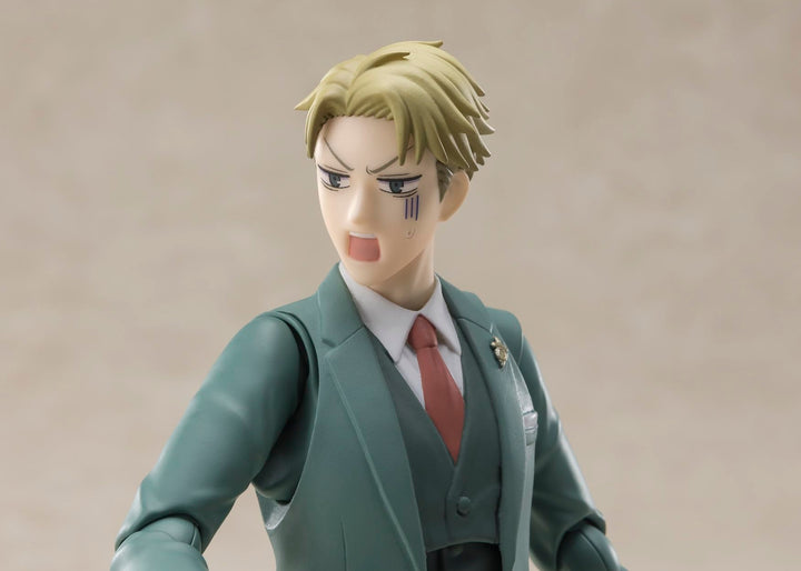 Bandai Tamashii Nations S.H.Figuarts Loid Forger Action Figure - Poseable 6.7" Collectible for Ages 15+