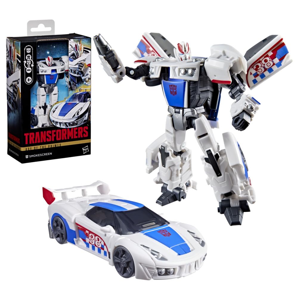 Transformers Age of the Primes Smokescreen Deluxe Class Action Figure | 13-cm | 20 Steps 3