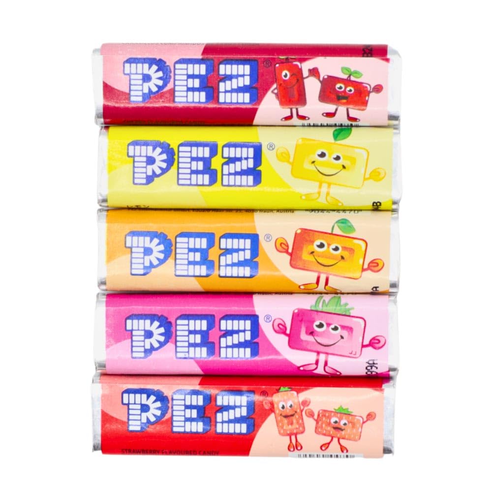 PEZ Mixed Fruit Flavoured Refill Box, Vegan Retro Sweets, 850 g 4