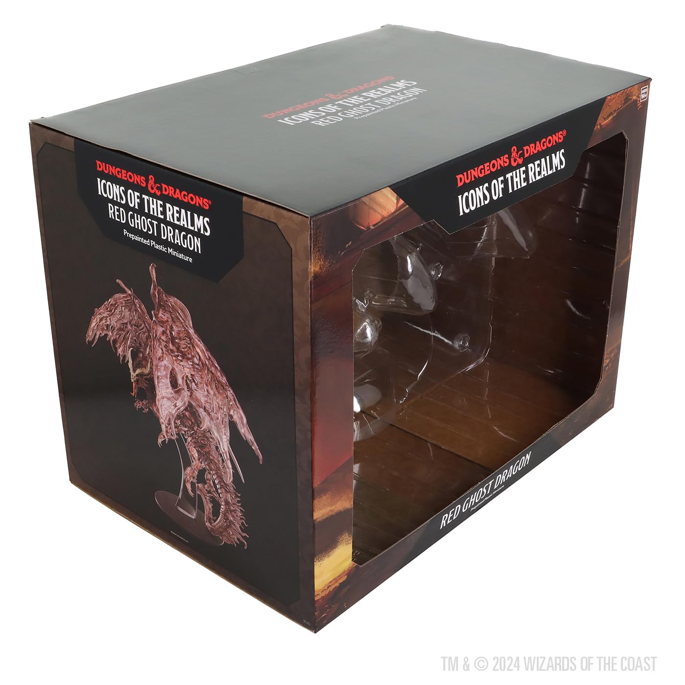 WizKids Dungeons & Dragons Red Ghost Dragon Miniature 3