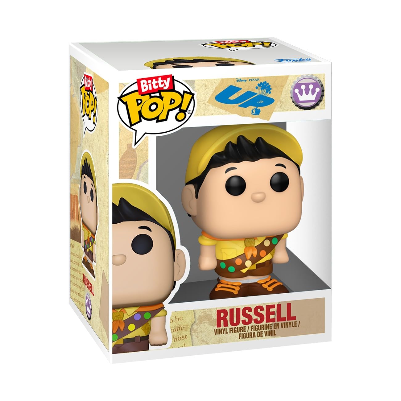 Funko Pop! Bitty Town: UP - Russell and The House Vinyl Figure 3