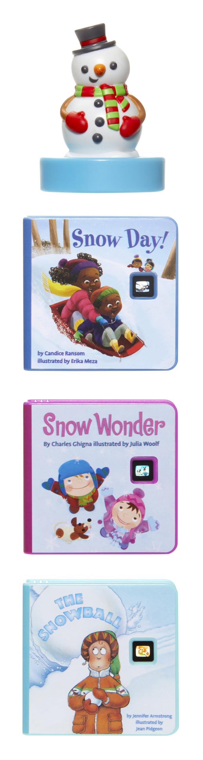 Little Tikes Story Dream Machine Snowy Day Collection - 3 Books & 1 Light-Up Character for Ages 3+ 15