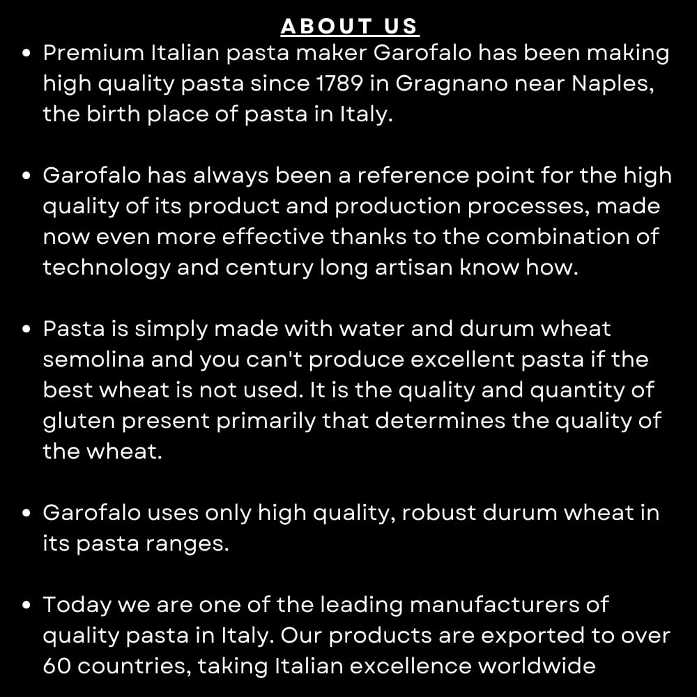 Garofalo Casarecce Dry Pasta - 100% Durum Wheat Semolina | Cooks Al Dente | 500g 6