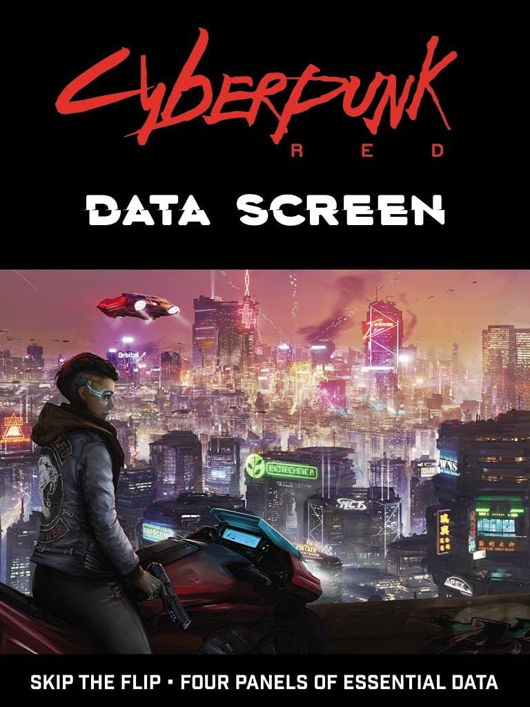 R. Talsorian Games Cyberpunk: Red Data Screen (Cyberpunk Red Data Screen)