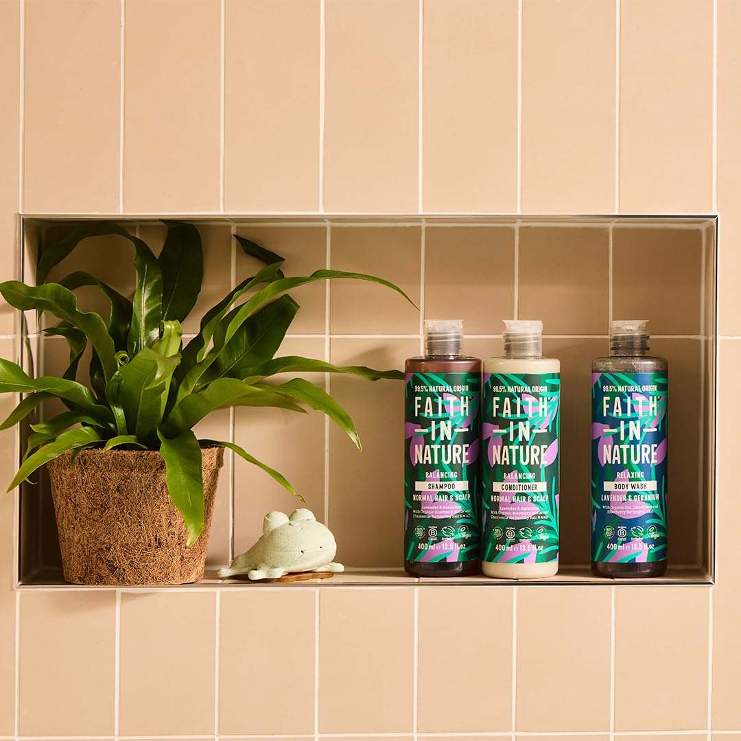 Faith In Nature - Lavender & Geranium Shampoo for Normal Hair (400ml)