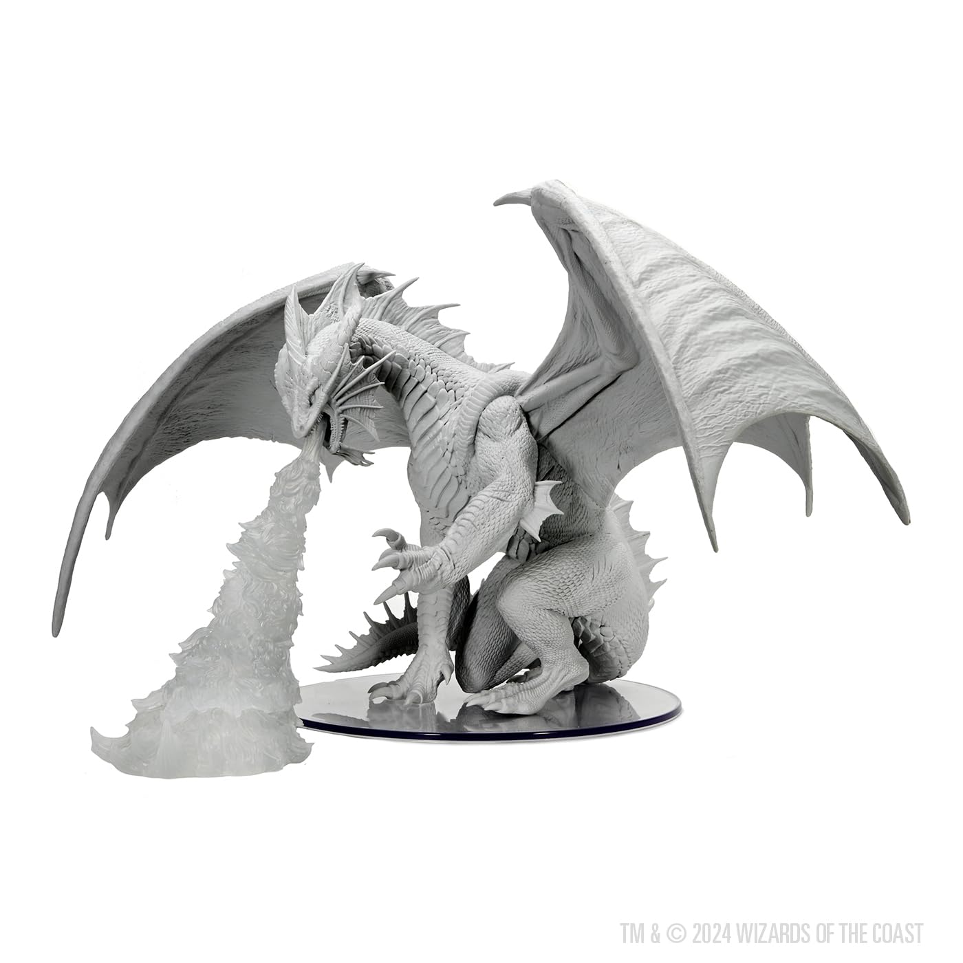 WizKids D&D Nolzur's Marvelous Miniatures Gargantuan Bahamut Unpainted Miniature 3