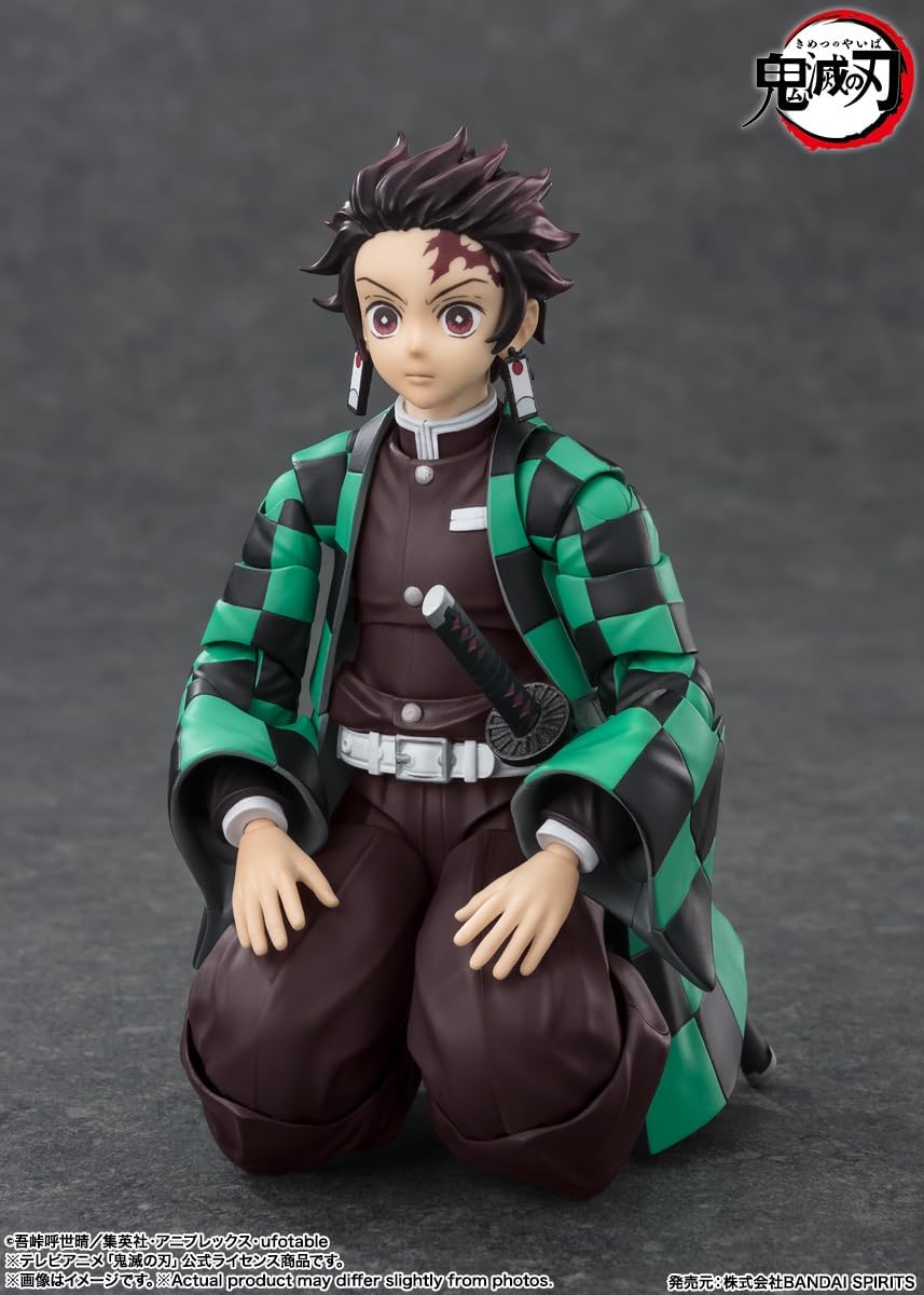 Bandai Spirits S.H. Figuarts Demon Slayer: Kimetsu no Yaiba - Tanjiro Kamado Action Figure 7