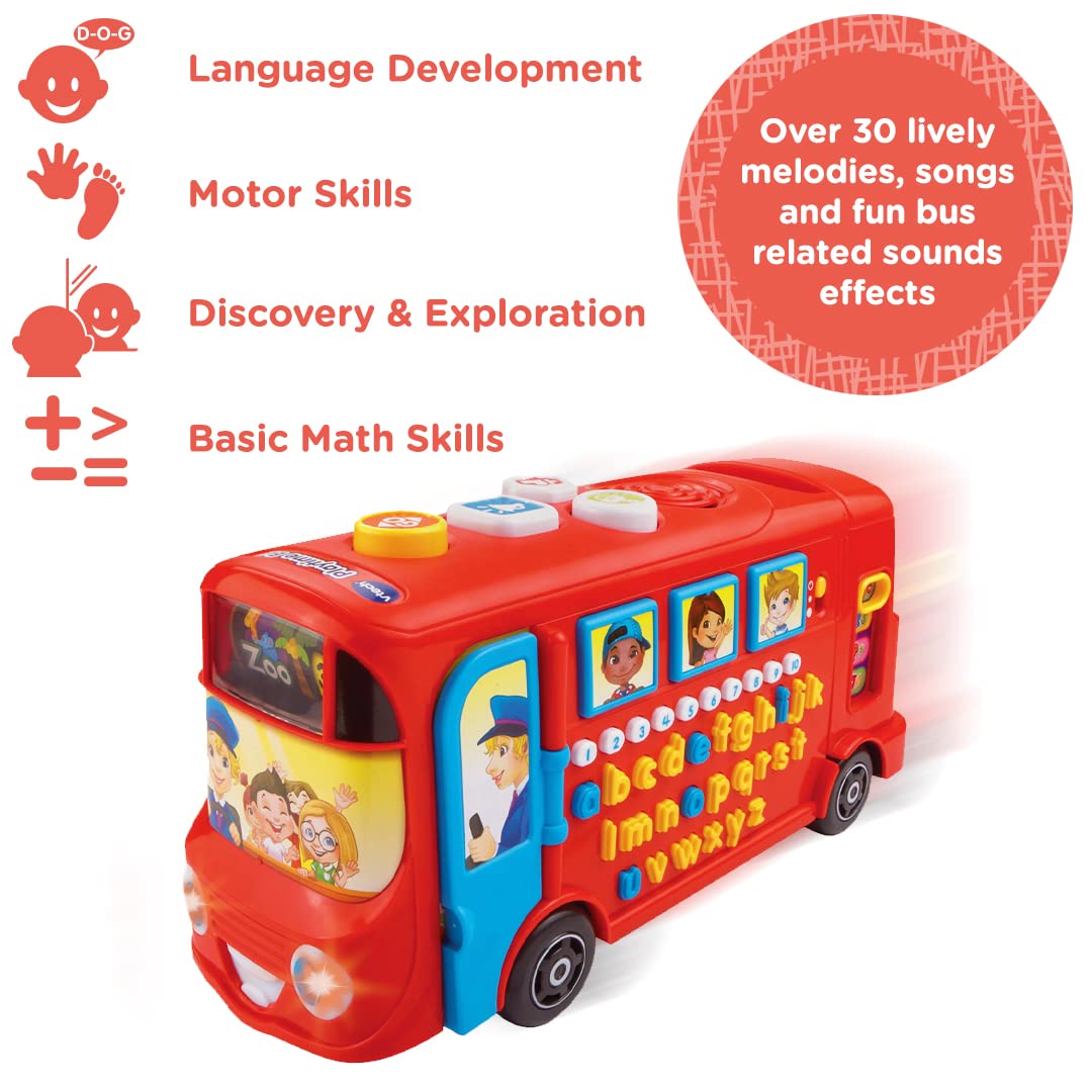 VTech Playtime Bus 150003 - Educational Learning Toy for Toddlers 12+ Months 6