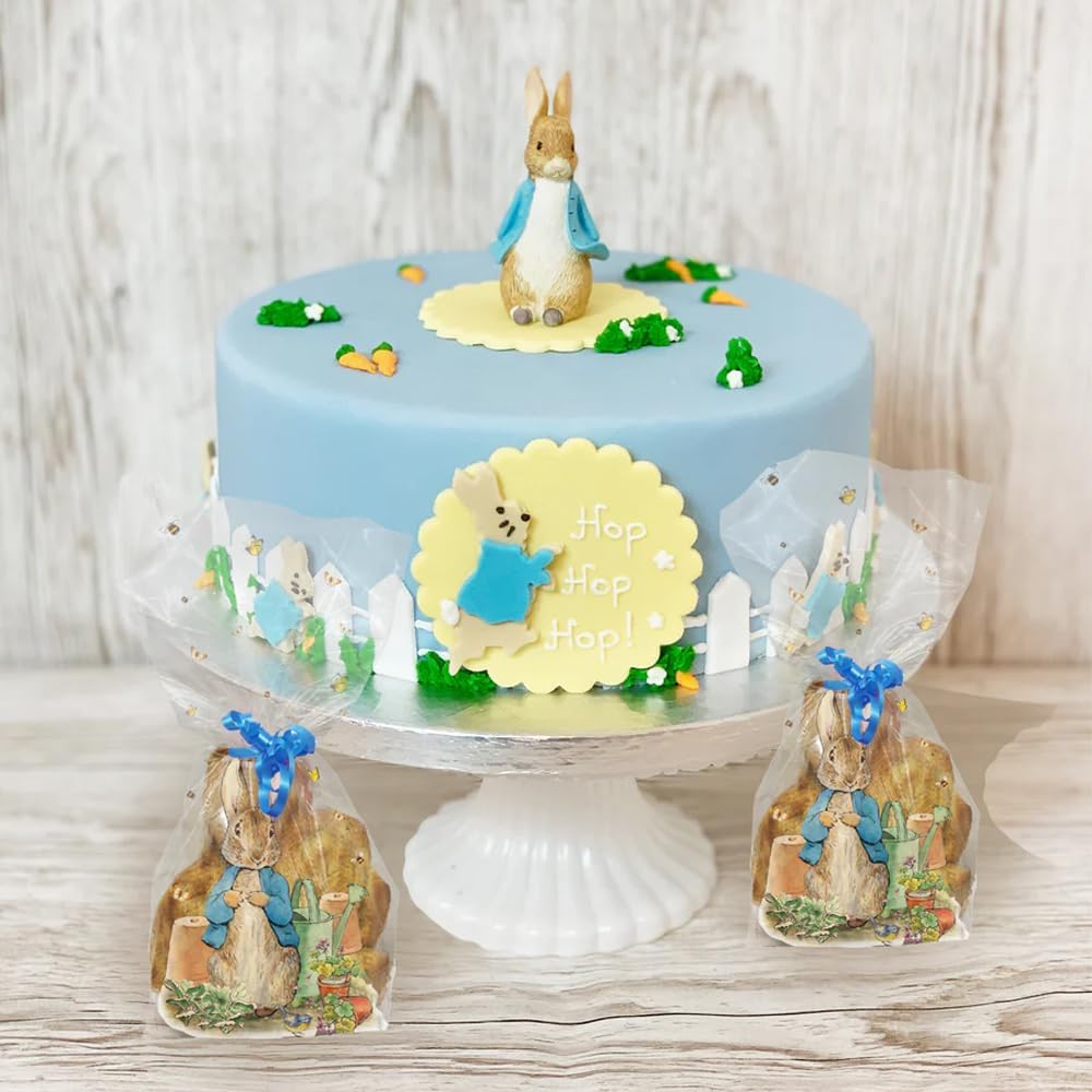 Anniversary House Peter Rabbit Resin Keepsake Cake Topper - Hand-Painted Figurine Decoration 7