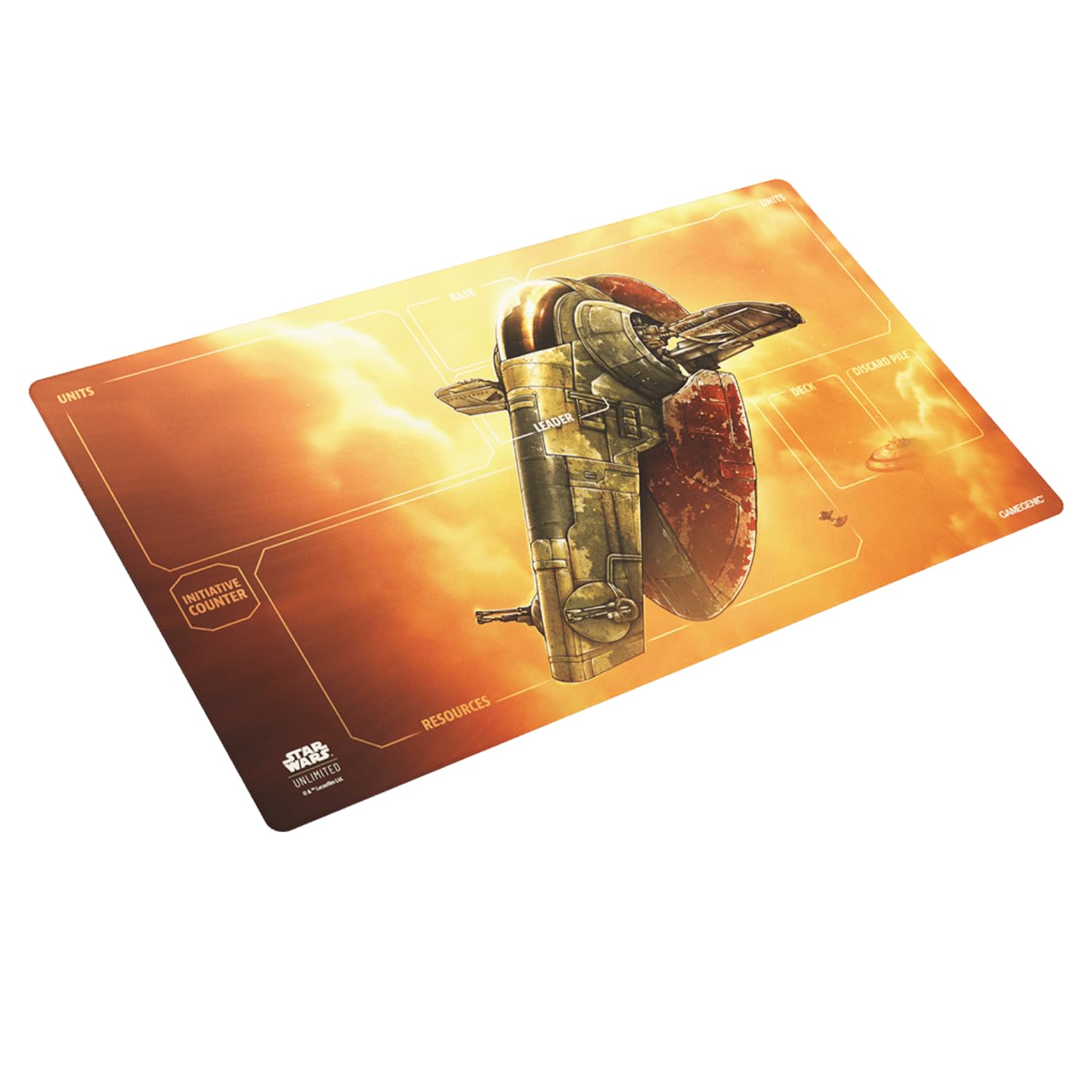 Gamegenic Star Wars: Unlimited Game Mat - Fett's Firespray