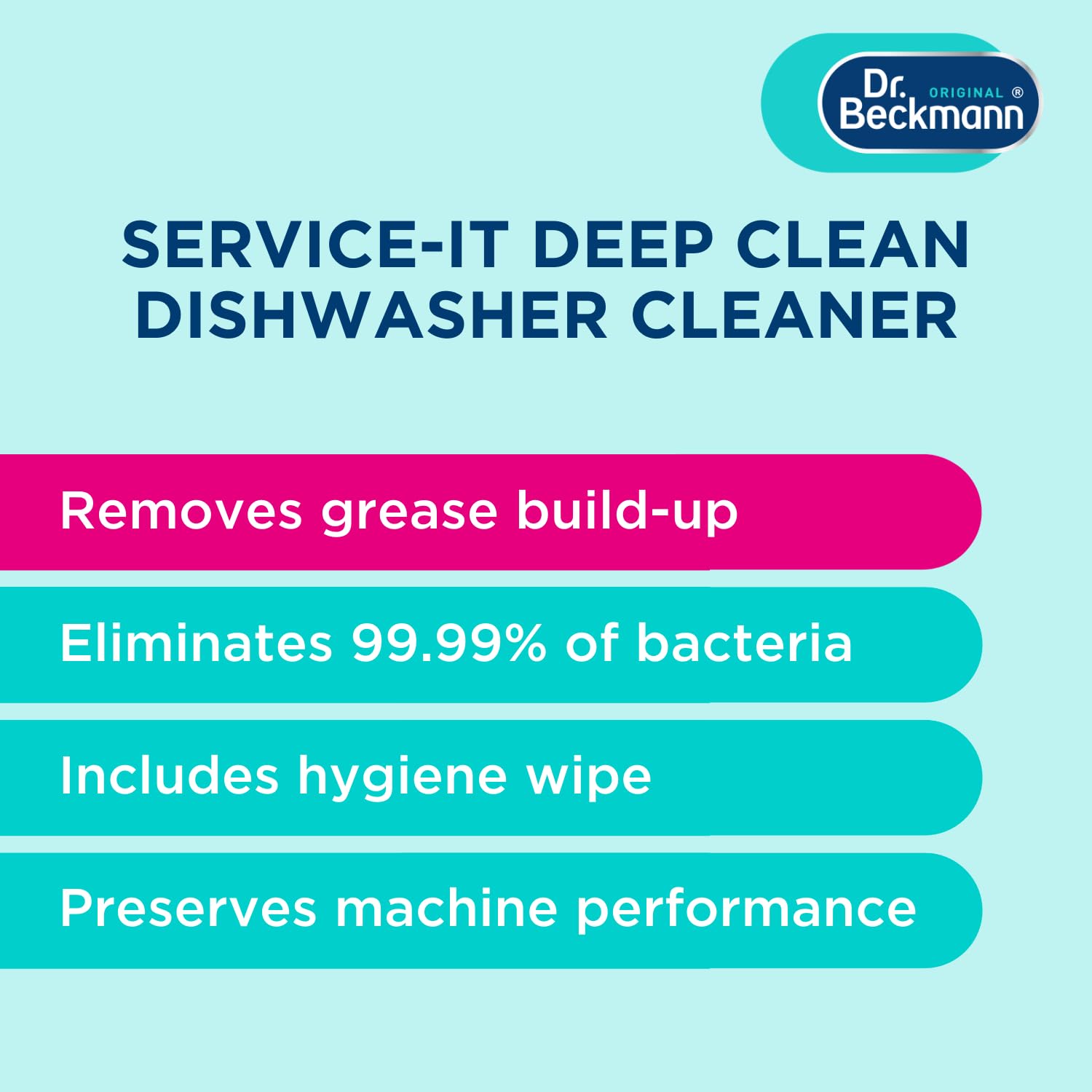 Dr. Beckmann - Service-it Deep Clean Dishwasher Cleaner 7