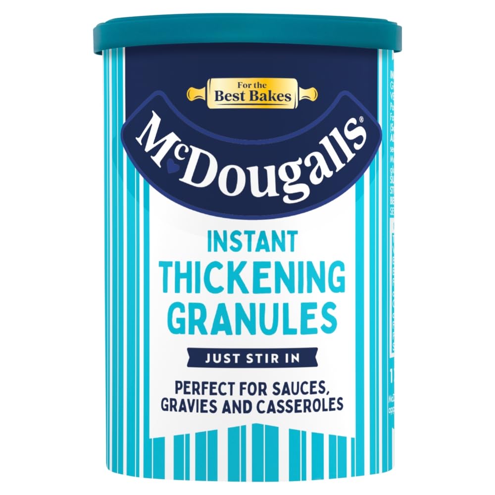McDougalls Instant Thickening Granules, 170g Drum (Pack of 6)
