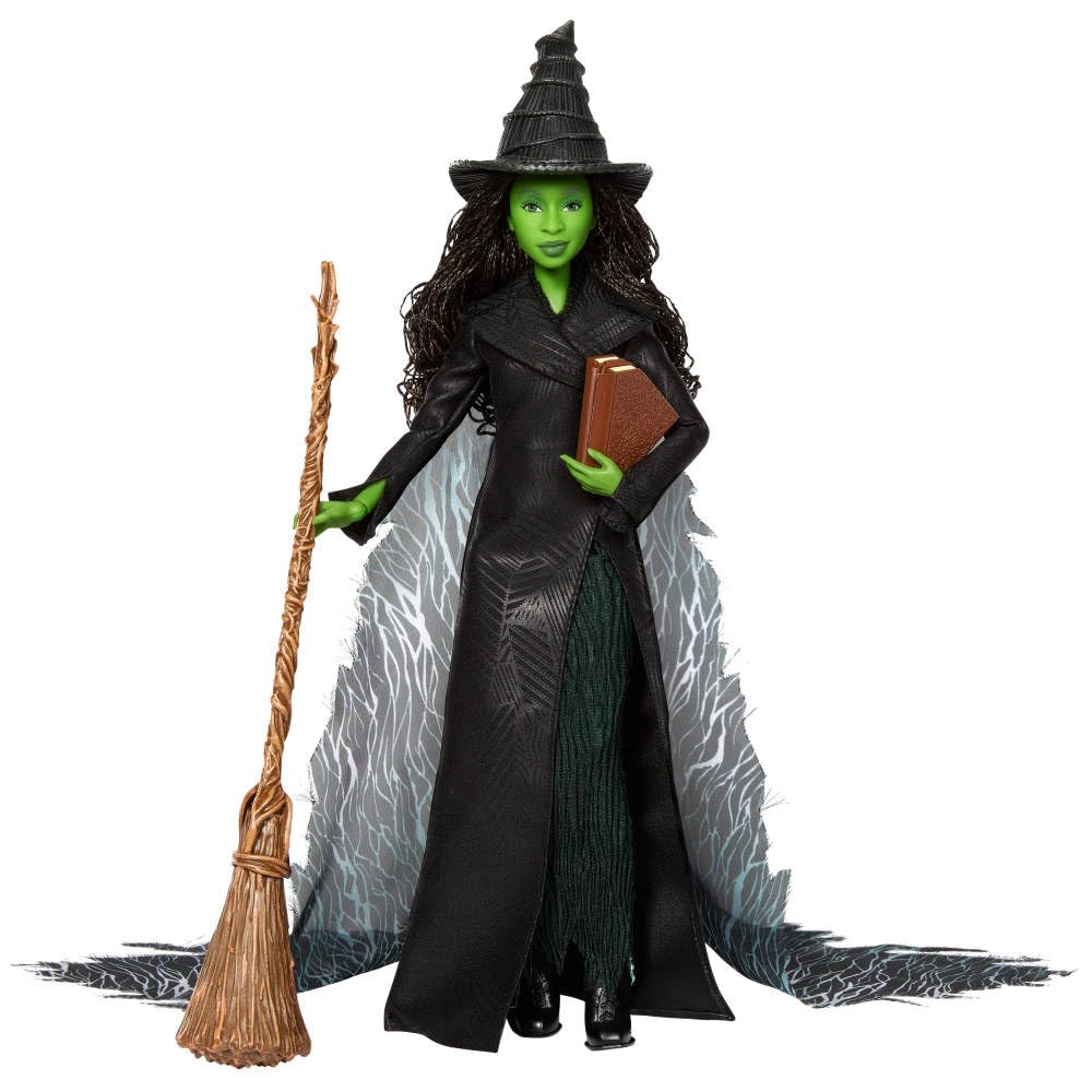 Mattel Wicked: Part 2 Elphaba Deluxe Fashion Doll with Removable Outfit and 4 Accessories - JFM12 11