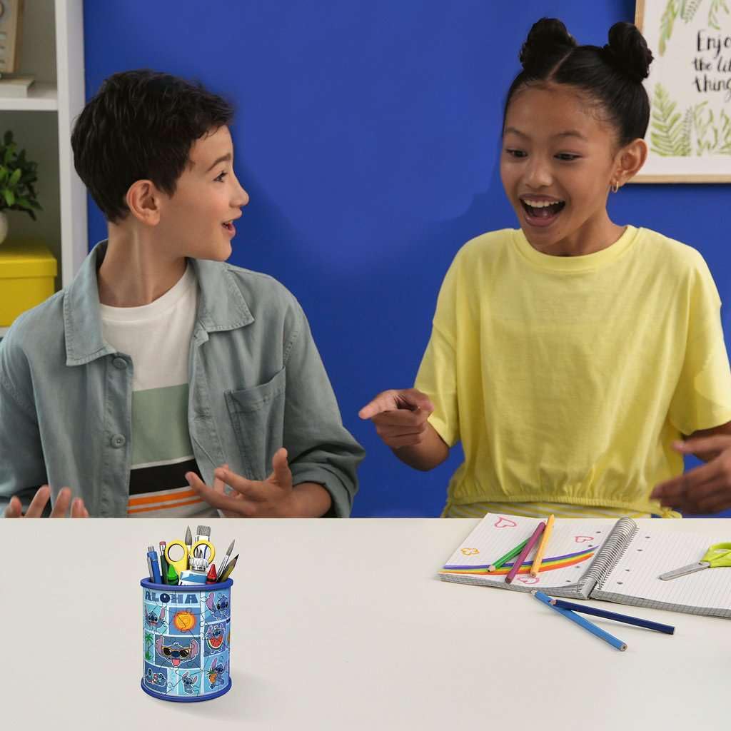 Ravensburger Disney Stitch Pencil Holder 54-Piece 3D Jigsaw Puzzle 5