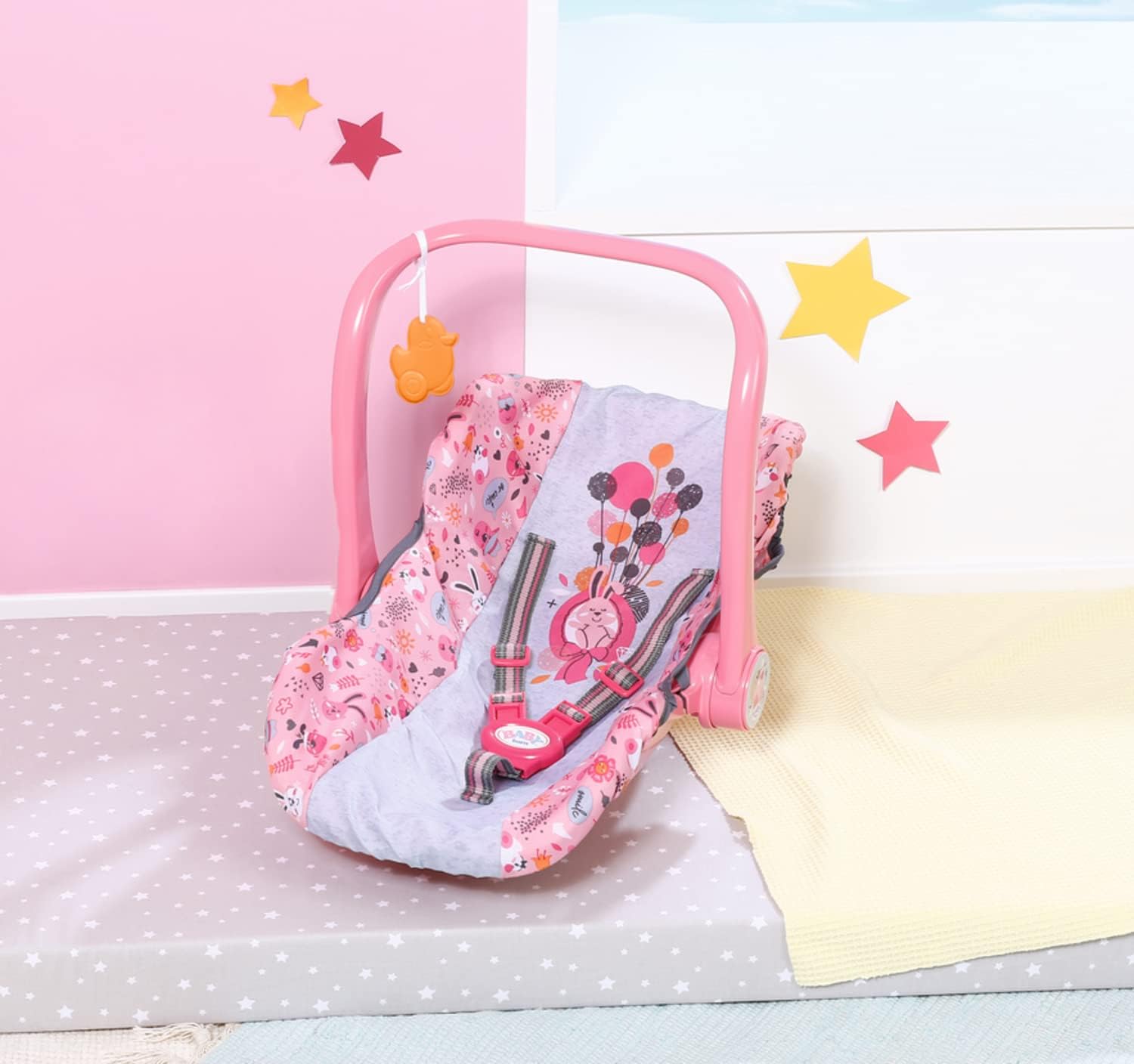 BABY born Comfort Seat 832424 - Multi-Purpose Doll Accessory for Carrying and Playing 7