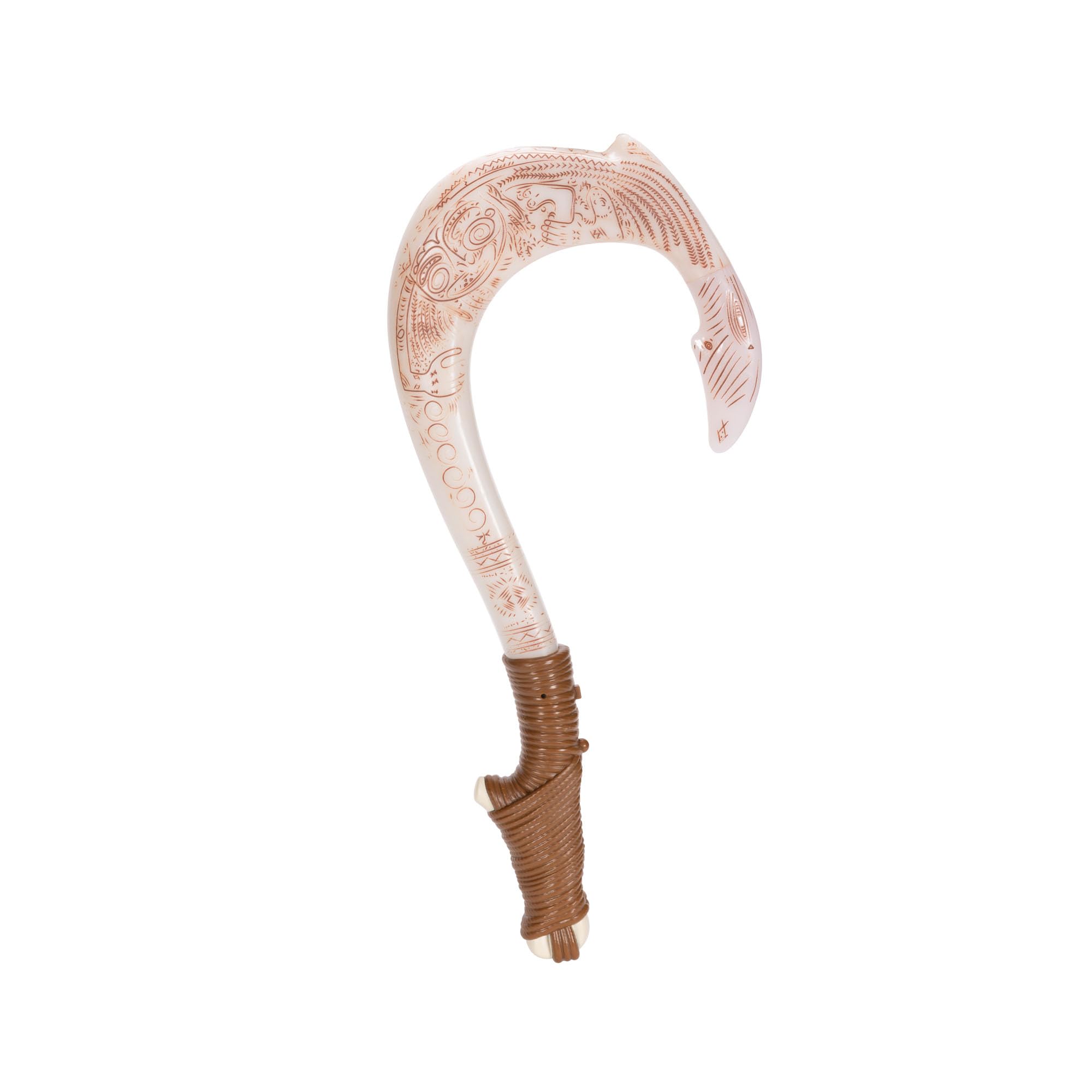 Disney Moana 2 Maui's Magical Fishhook - Motion-Activated Lights & Sounds, 20" Hero Hook for Kids 3+ 3