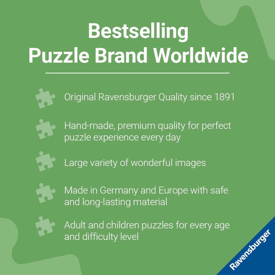 Ravensburger Jungle Families 100-Piece Jigsaw Puzzle with Extra Large Pieces for Kids 6 Years and Up