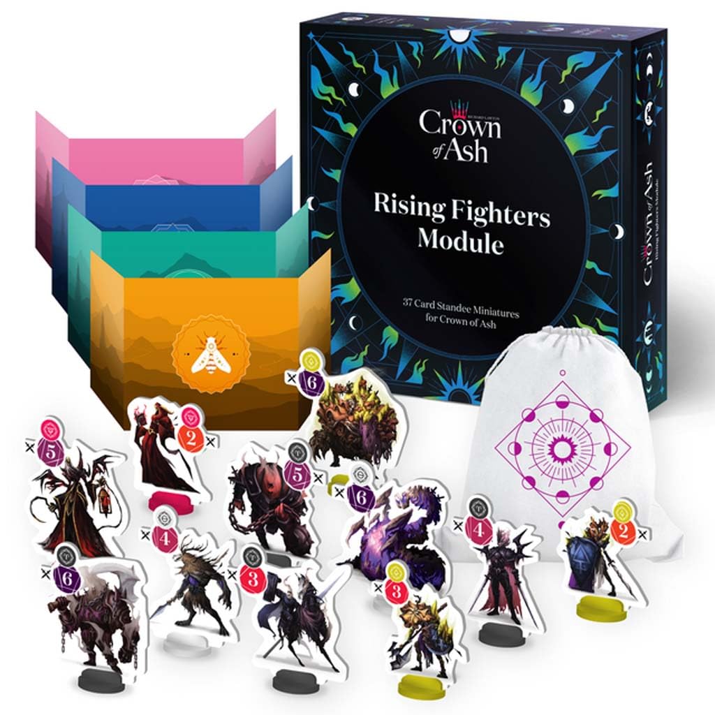 Card Noir - Crown of Ash Rising Fighters Module Expansion | Strategy Board Game