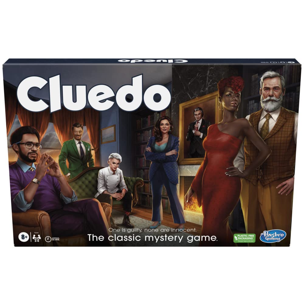 Hasbro Gaming Cluedo Detective Board Game for 2-6 Players