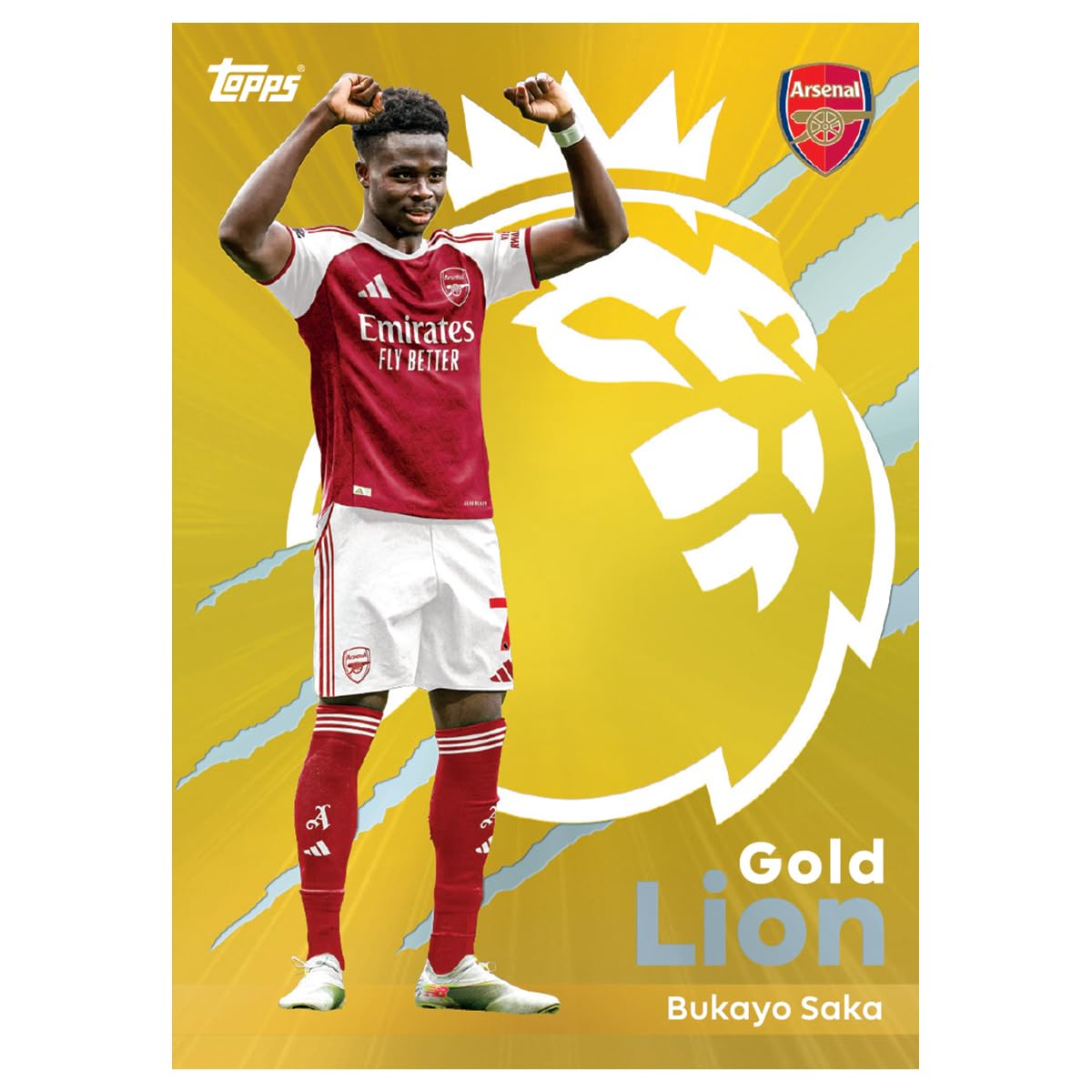 Topps Premier League 2025/26 - Premium Trading Card Single Pack 3