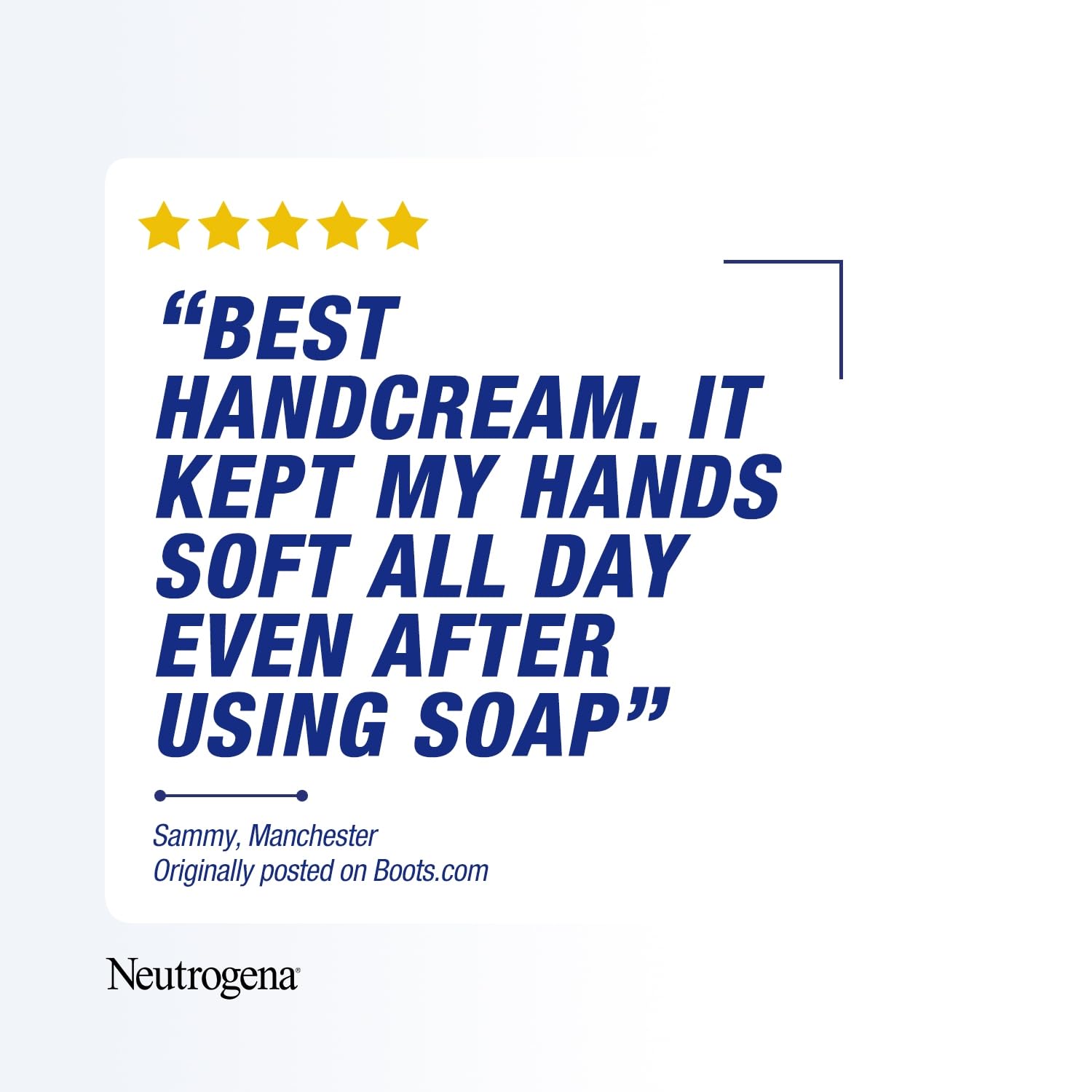 Neutrogena Norwegian Formula Hand and Nail Cream (75ml) – Intensive Moisturizer with Glycerin & Vitamin E