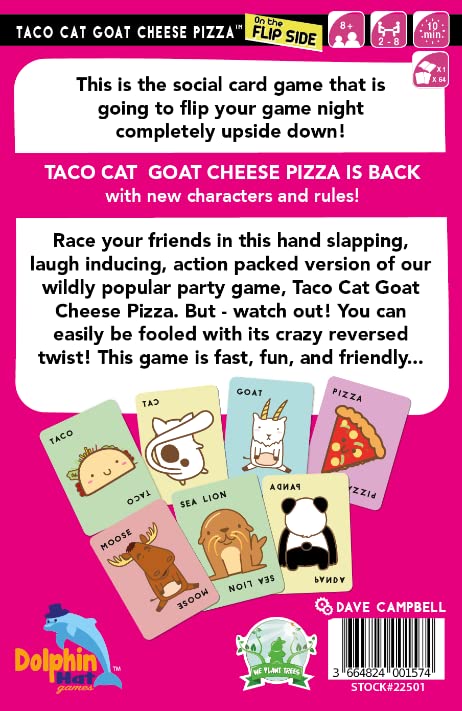 Blue Orange Taco Cat Goat Cheese Pizza: On The Flip Side Card Game 4