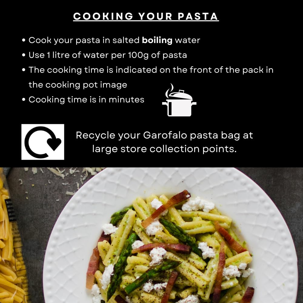 Garofalo Casarecce Dry Pasta 500g 9