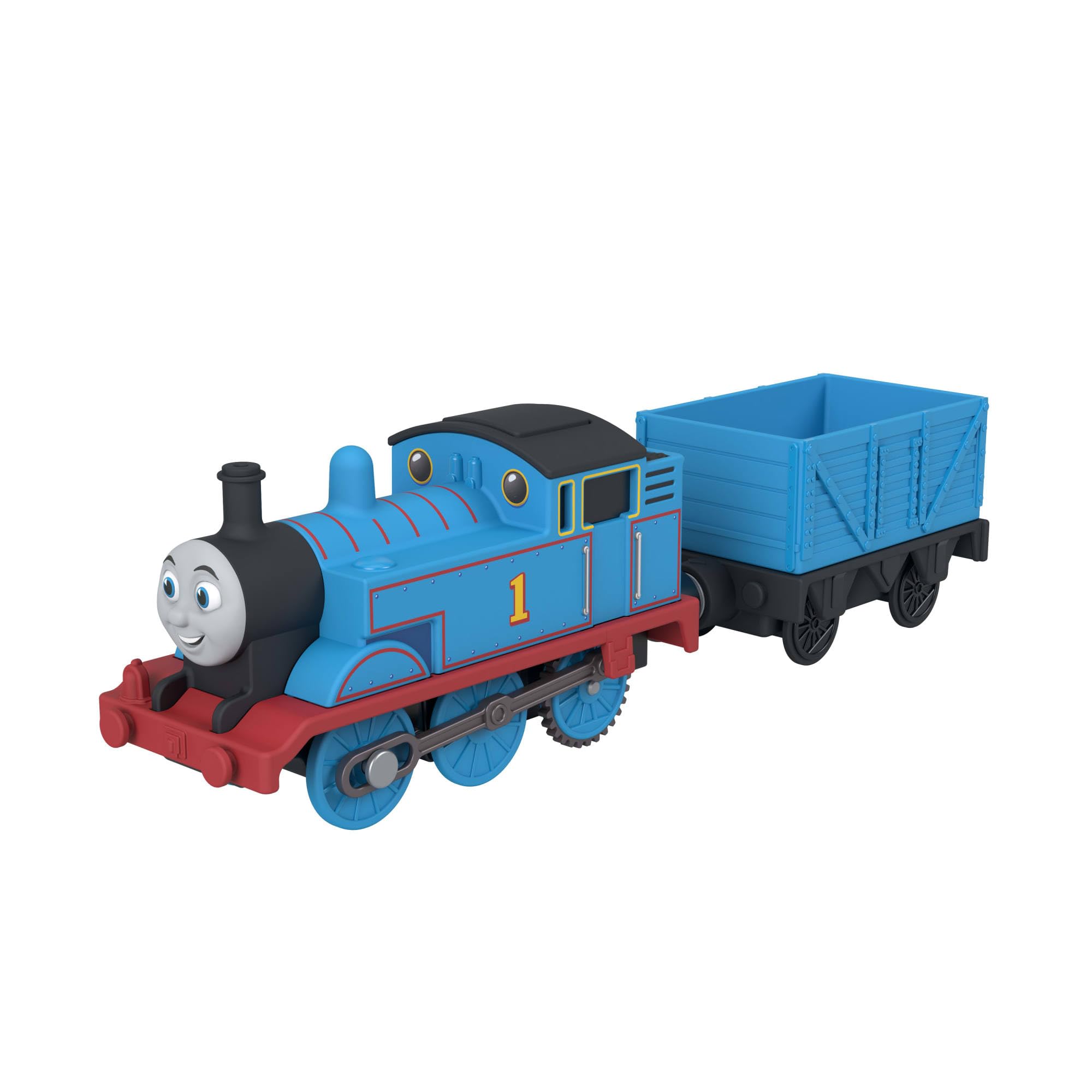 THOMAS & FRIENDS Motorized Toy Thomas Train & Cargo Car/Tender | Ages 3Y+ | Model JLL45