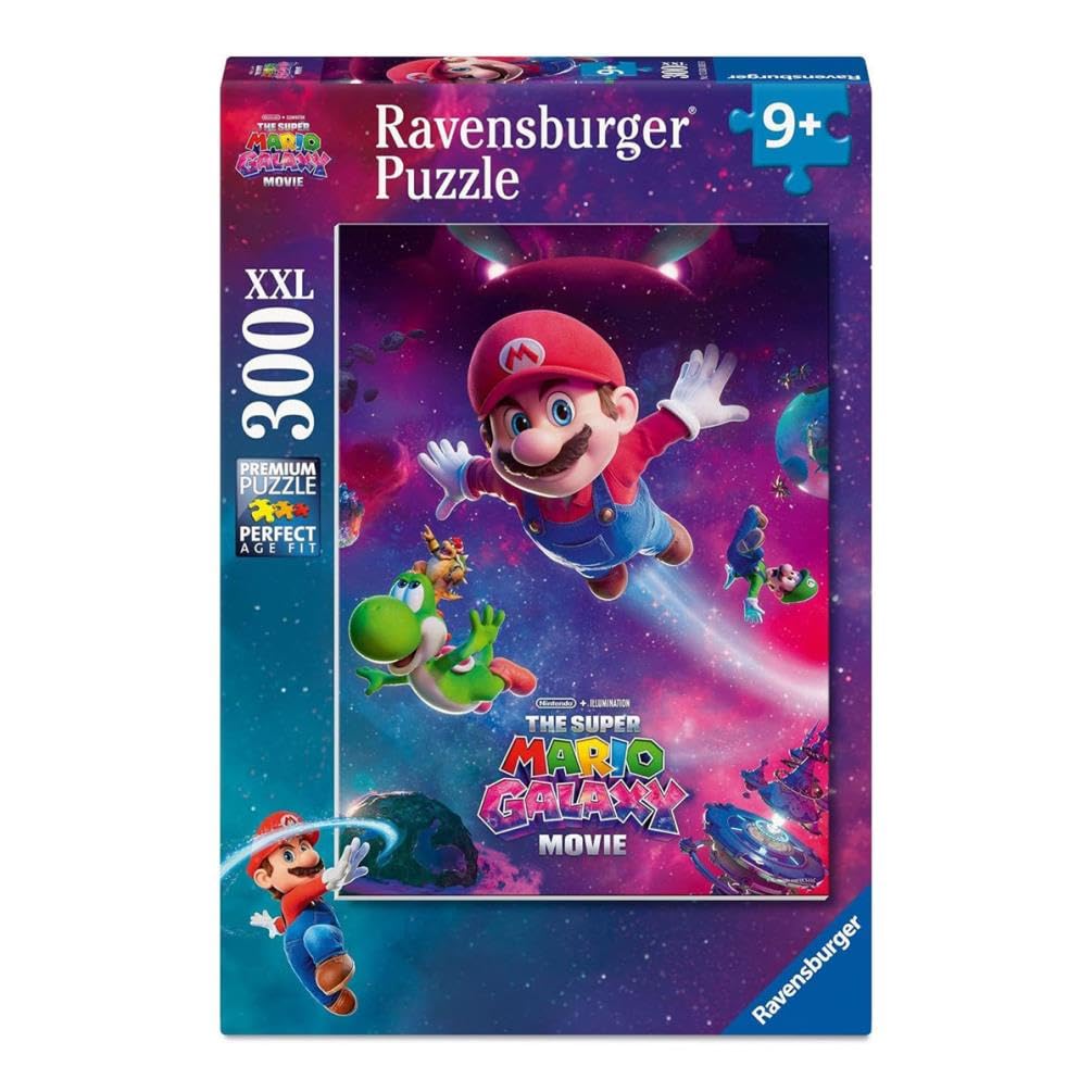 Ravensburger Super Mario Galaxy Movie Puzzle - 300 Piece XXL Jigsaw for Kids 9+