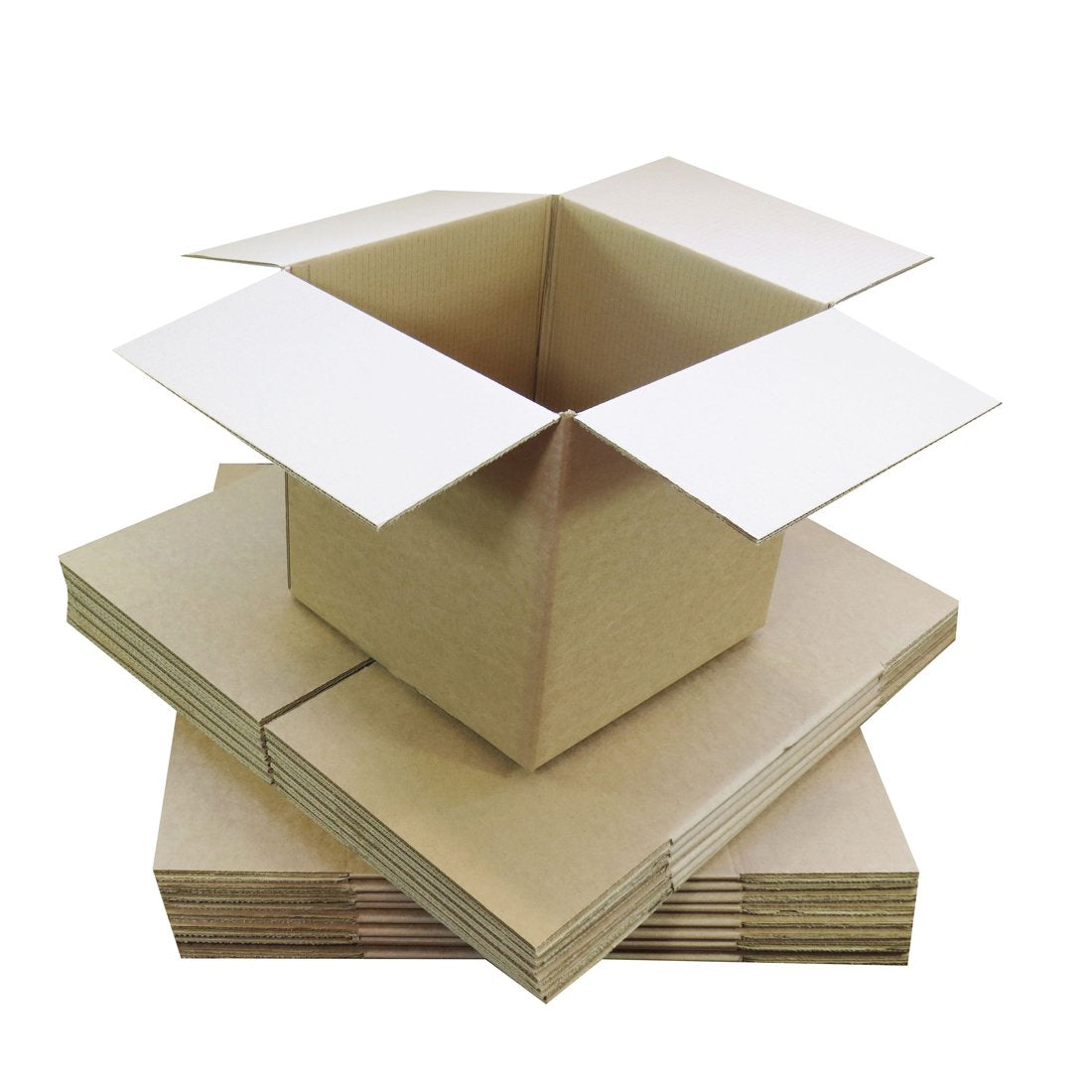 Triplast Small Single Wall Box Mailers - 127x127x127mm (5x5x5") | 10 Pack | Brown Cardboard 1