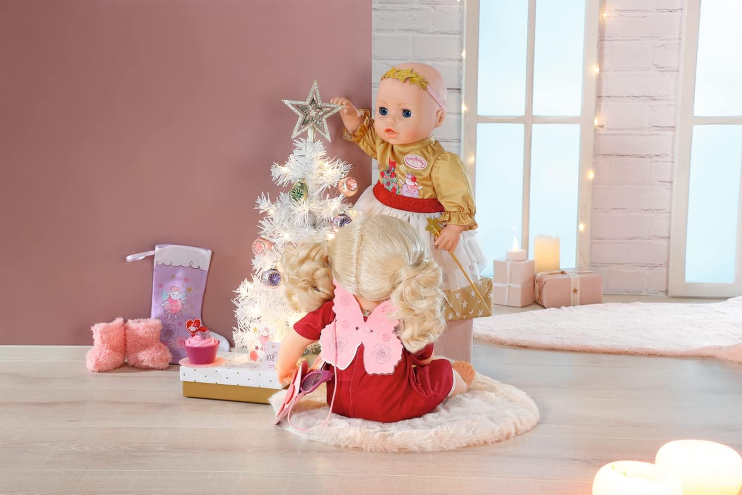 Baby Annabell Christmas Advent Calendar 709634 - 24 Holiday Clothing & Accessories for Dolls 5