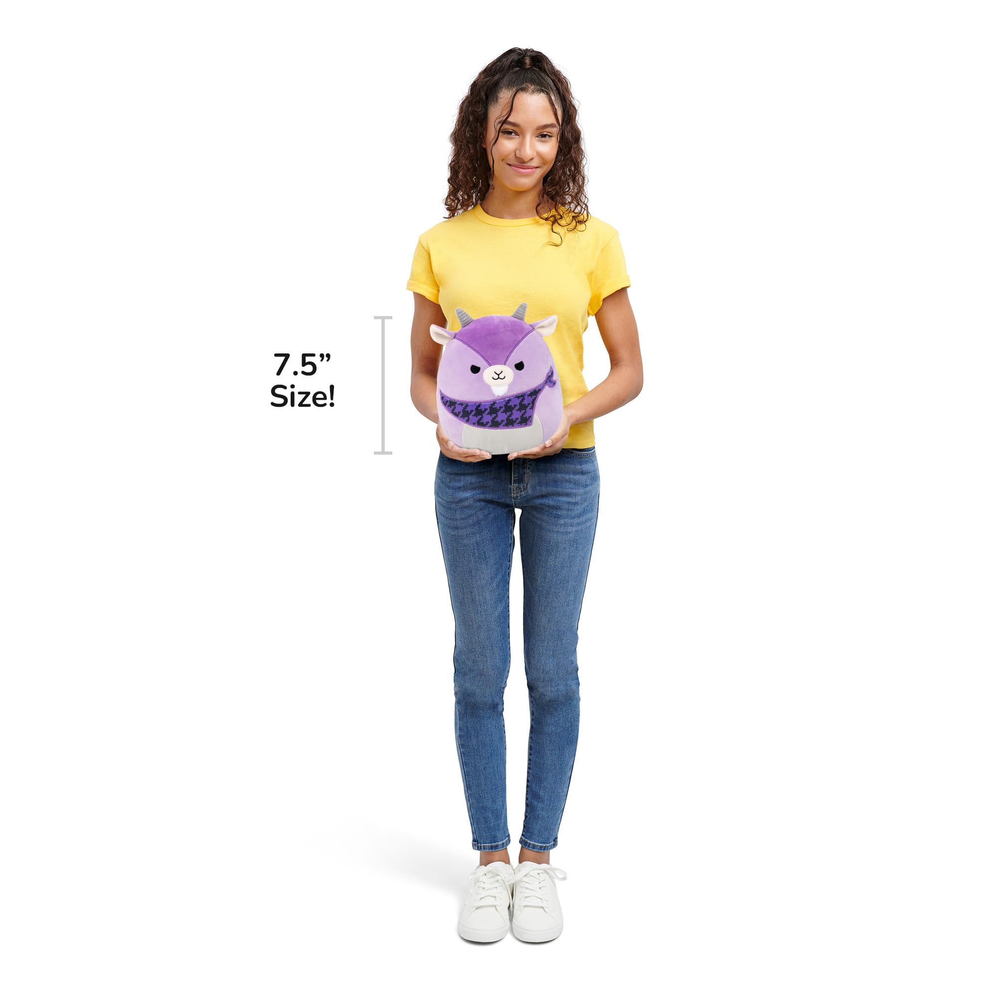 Squishmallows Shirley the Purple Goat - 7.5-Inch Plush Toy for Kids 3+ 12