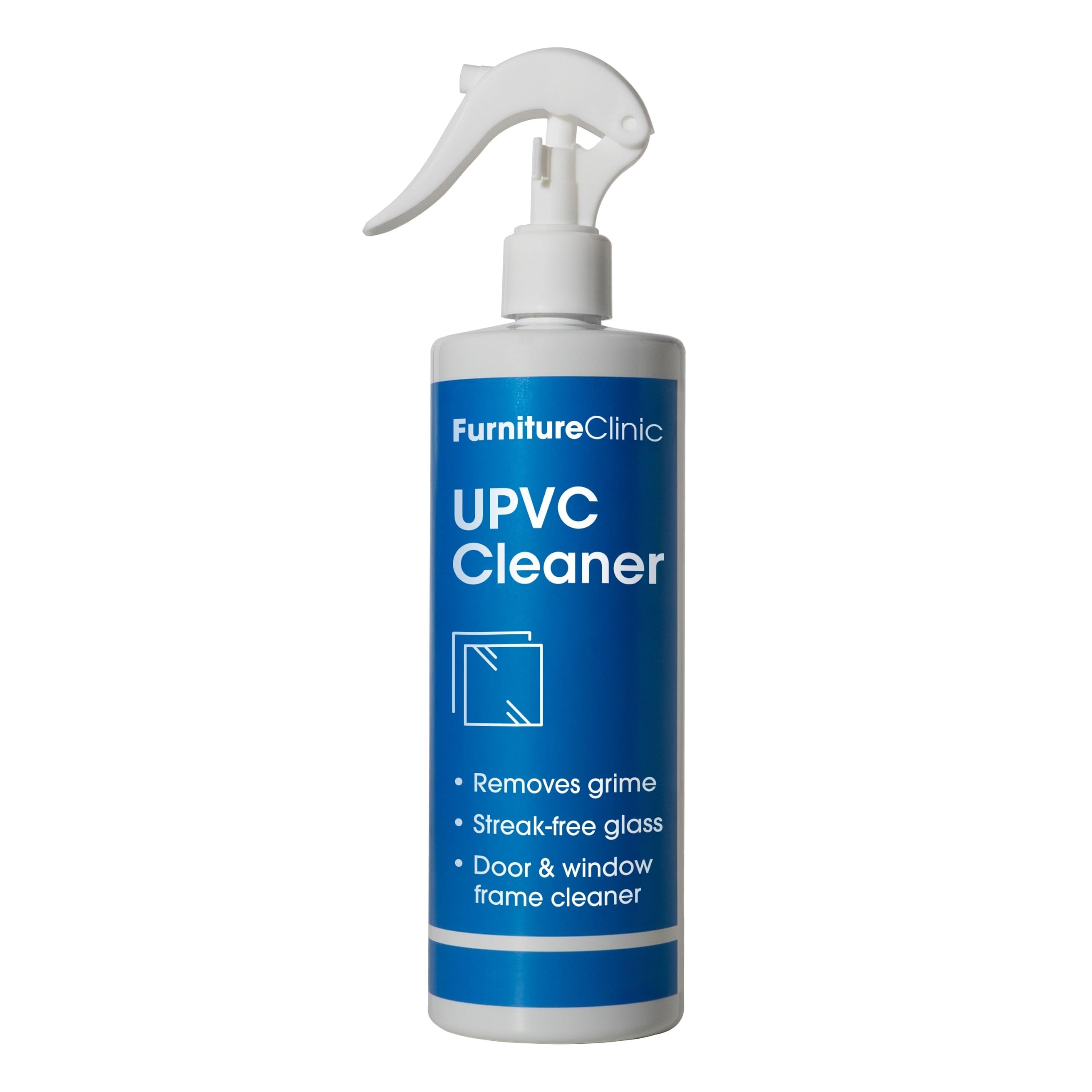 Furniture Clinic UPVC Cleaner & Restorer - 500 ml Liquid for Doors, Window Frames, and Hard Plastics