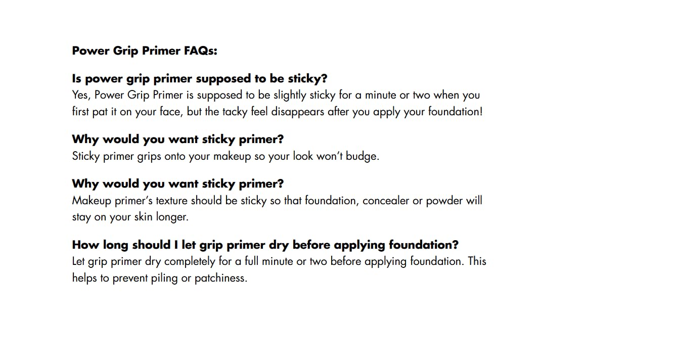 e.l.f. Power Grip Primer - Gel-Based Hydrating Face Primer for Smoothing Skin & Gripping Makeup (0.811 Fl Oz) 4