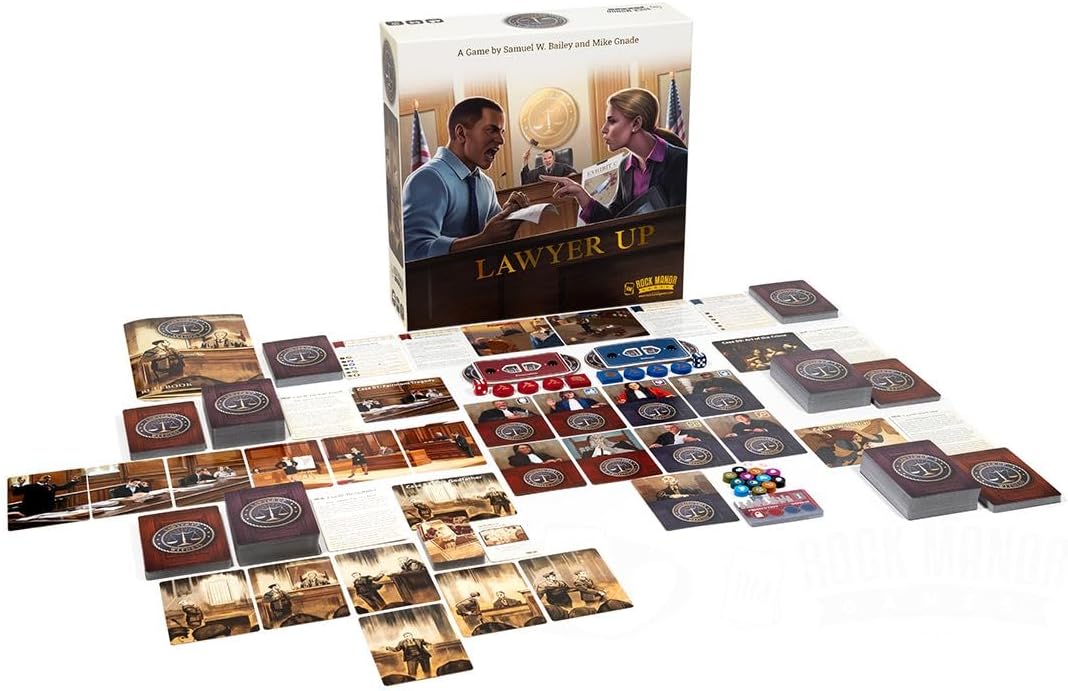 ROCK MANOR GAMES Lawyer Up: Season 1 Card Game 4