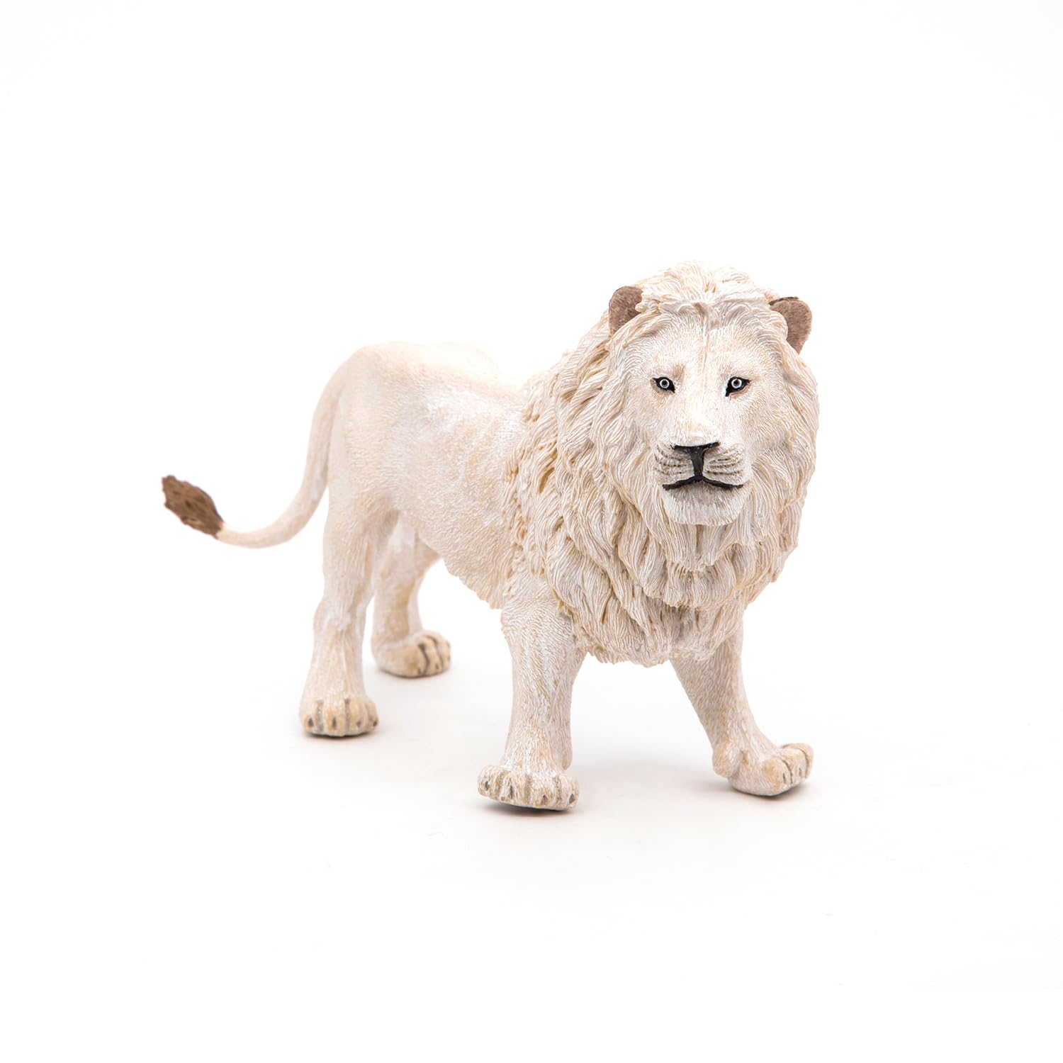 Papo White Lion Figurine - Wildlife Action Figure for Imaginative Play 13