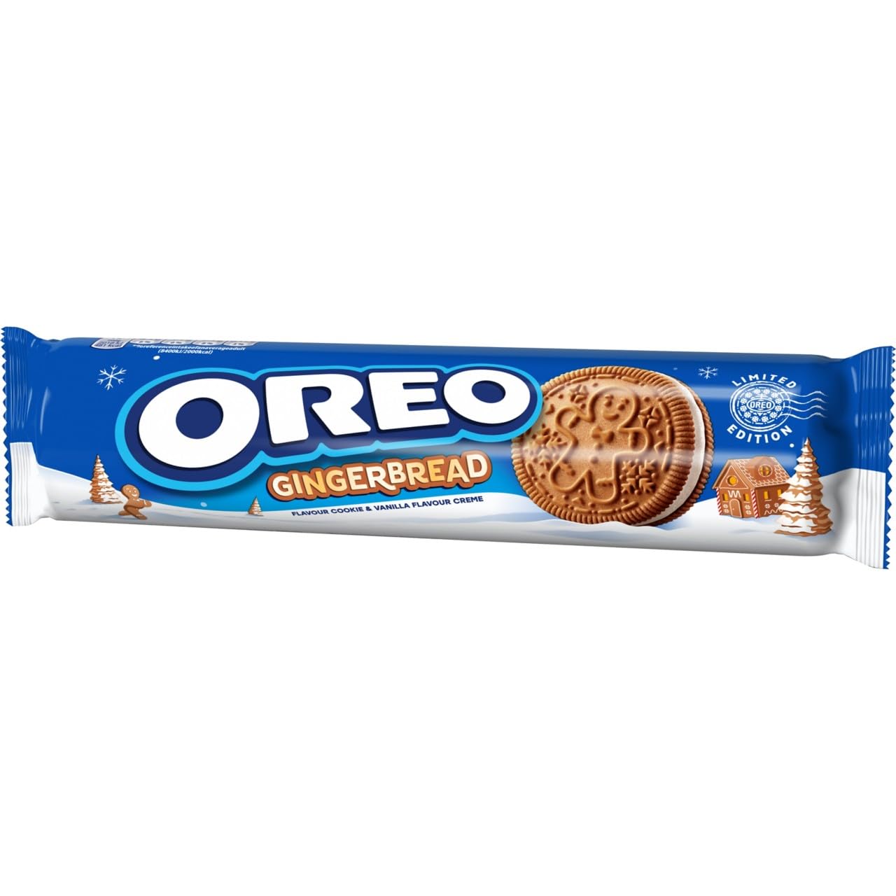 Oreo Limited Edition Gingerbread Flavour Sandwich Biscuits with Vanilla Crème 3