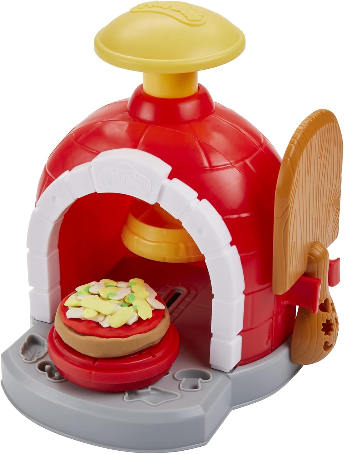 Play-Doh Kitchen Creations Pizza Oven Playset - 6 Colors & 8 Tools for Kids 3+