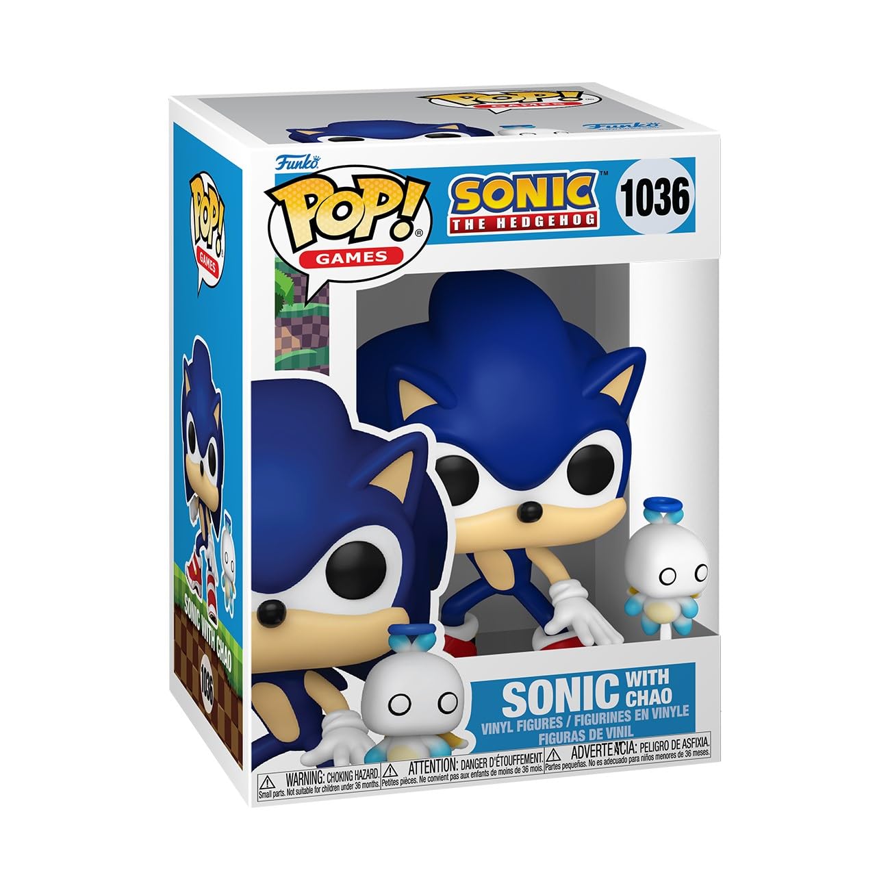 Funko Pop! Sonic the Hedgehog - Sonic with HChao Vinyl Figure 80309 4