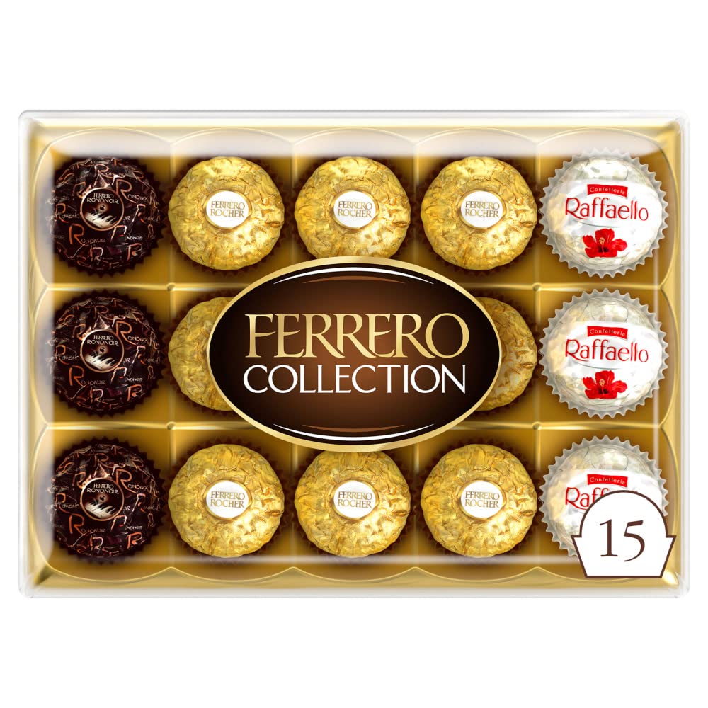 Ferrero Collection Pralines Chocolate Gift Box | 15 Pieces | 172g Assortment